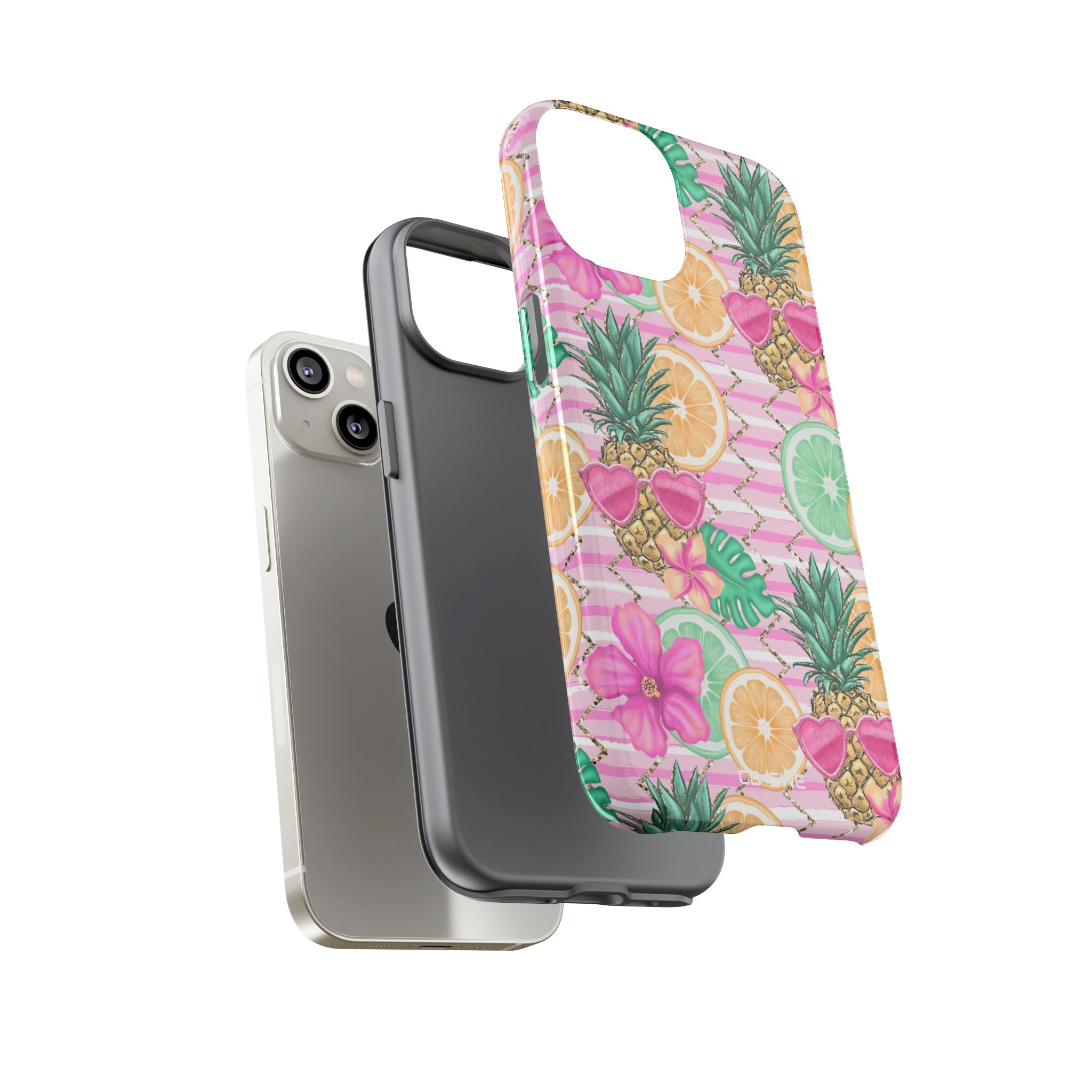 Tropical Fruits Dance - iPhone Case