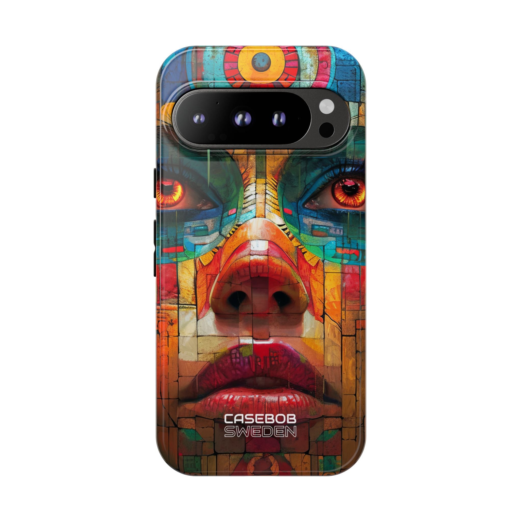 Ritratto Fiamma Geometrica Google Pixel 9 - Tough