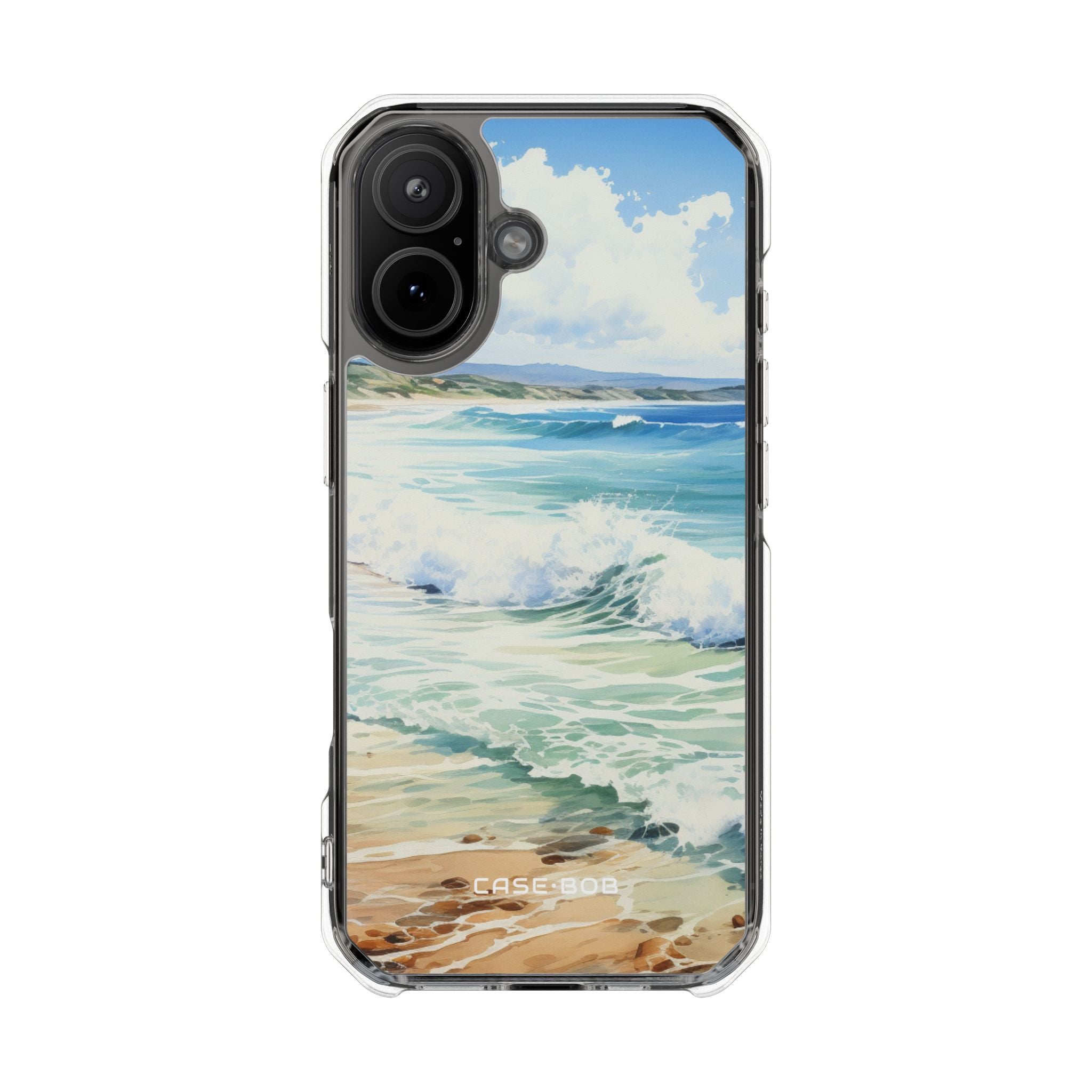 Ocean Breeze Waves iPhone 17 Case - Impact