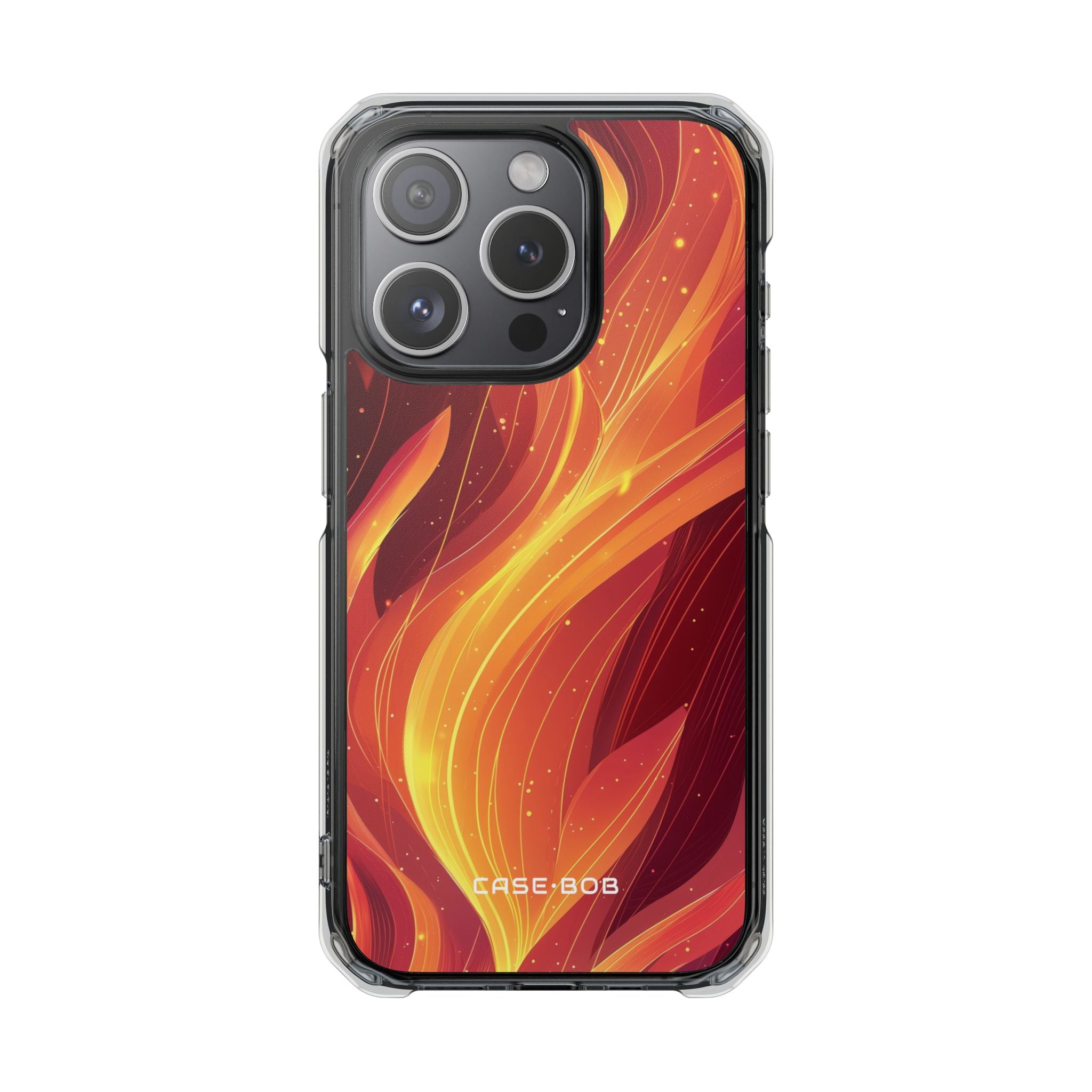 Flaming Flow iPhone 15 Pro Case - Impact