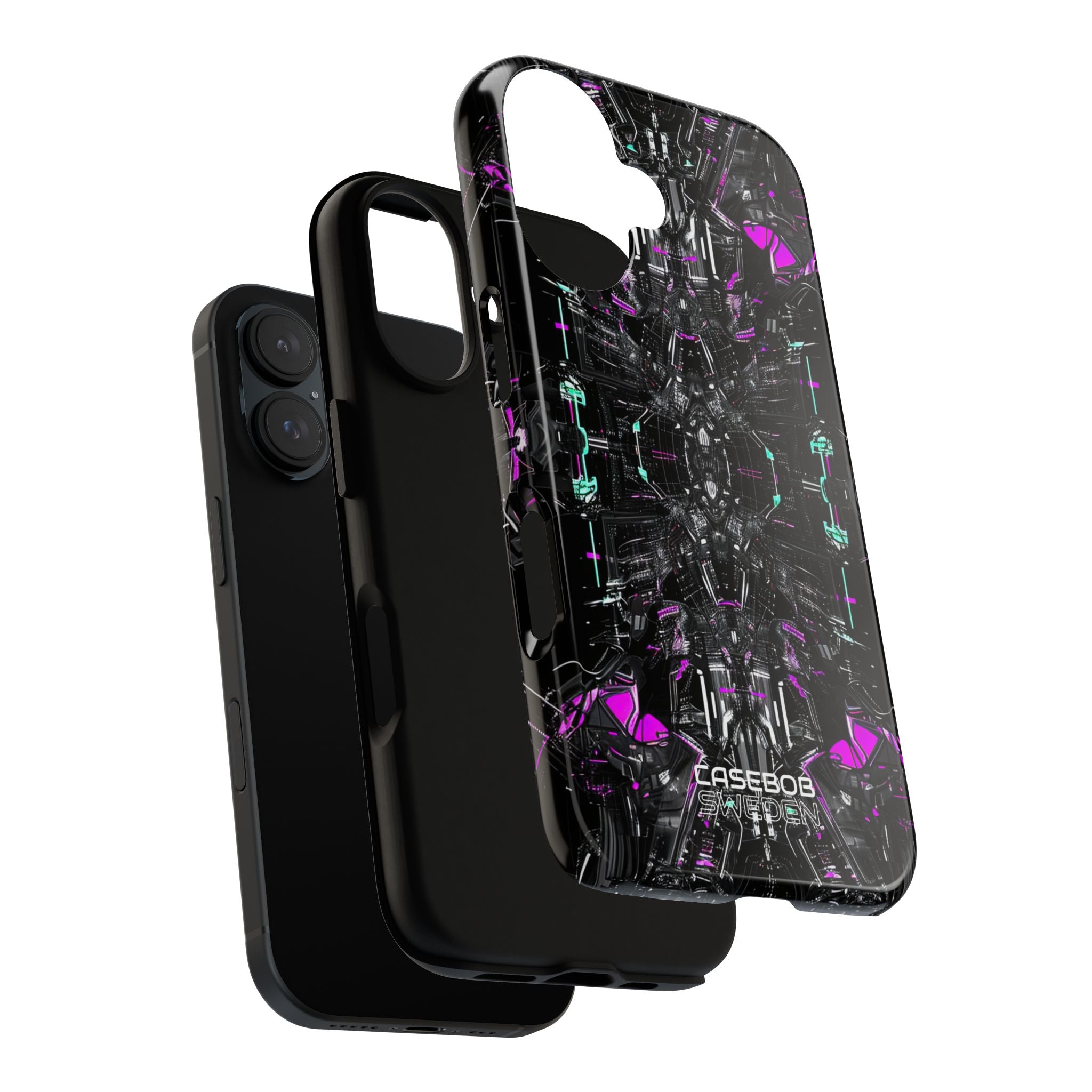 Cybernetic Neon Nexus iPhone 16 - Tough