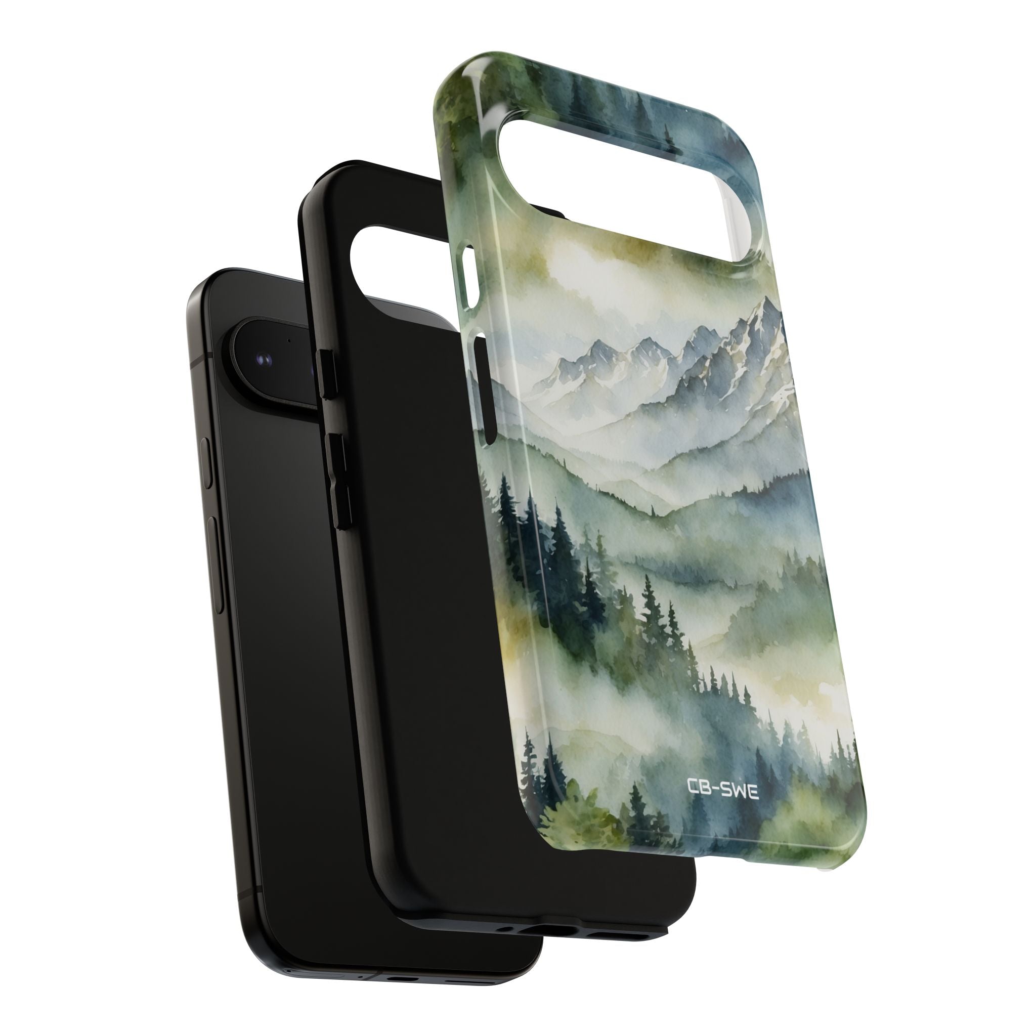 Misty Peaks Emerge - Google Pixel Case