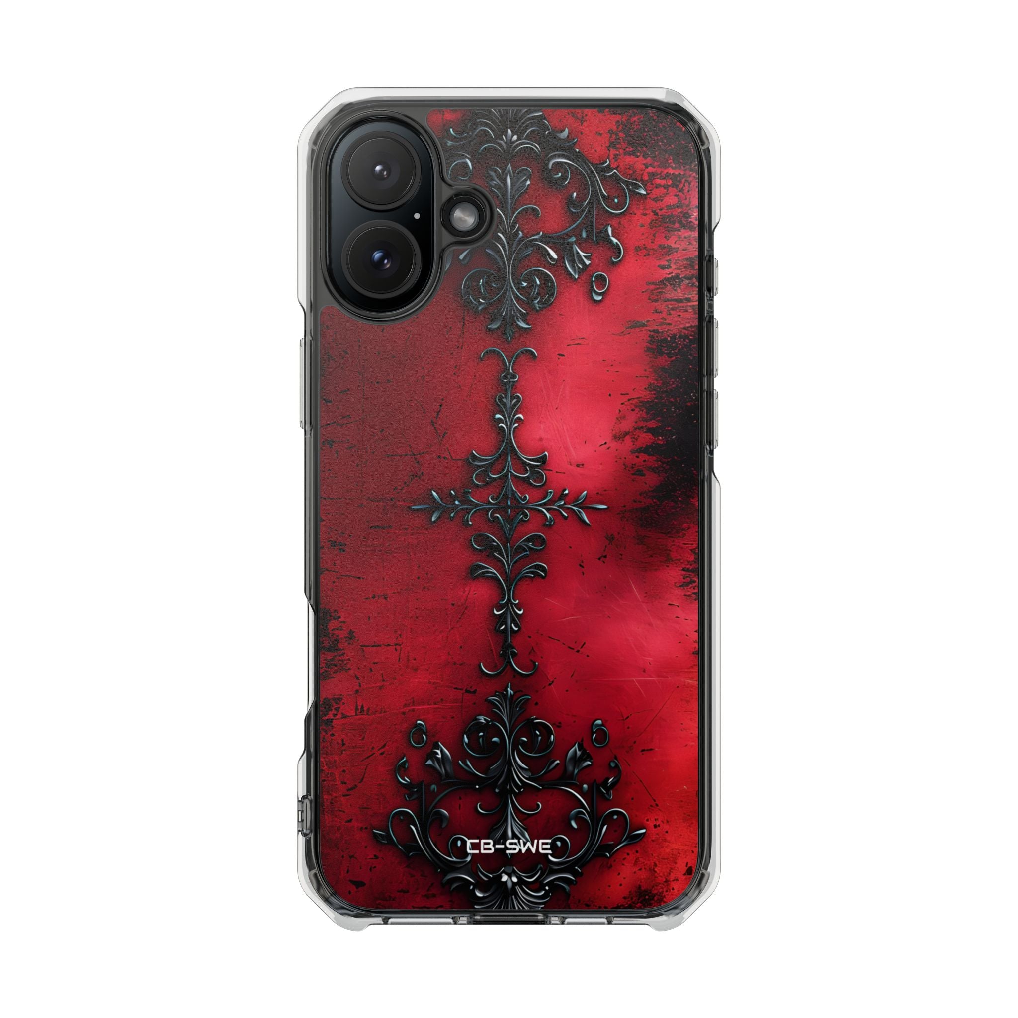 Gothic Crimson Emblem iPhone Case - Impact