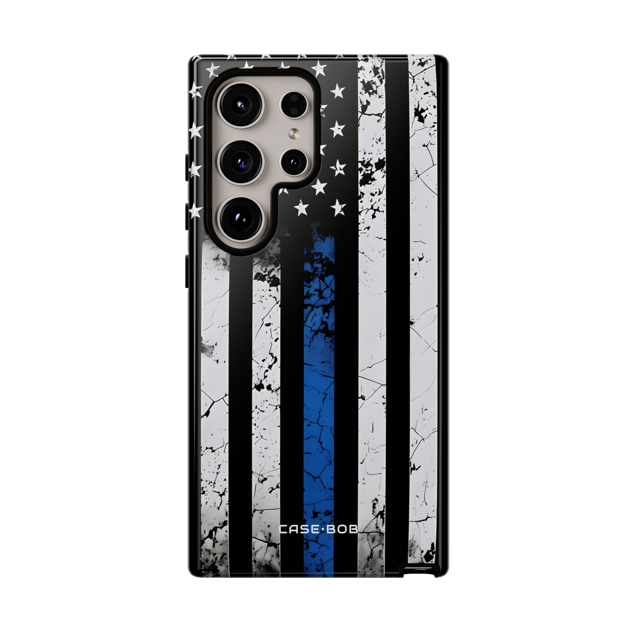 Blue Stripe Flag Samsung S24 Ultra Case - Tough