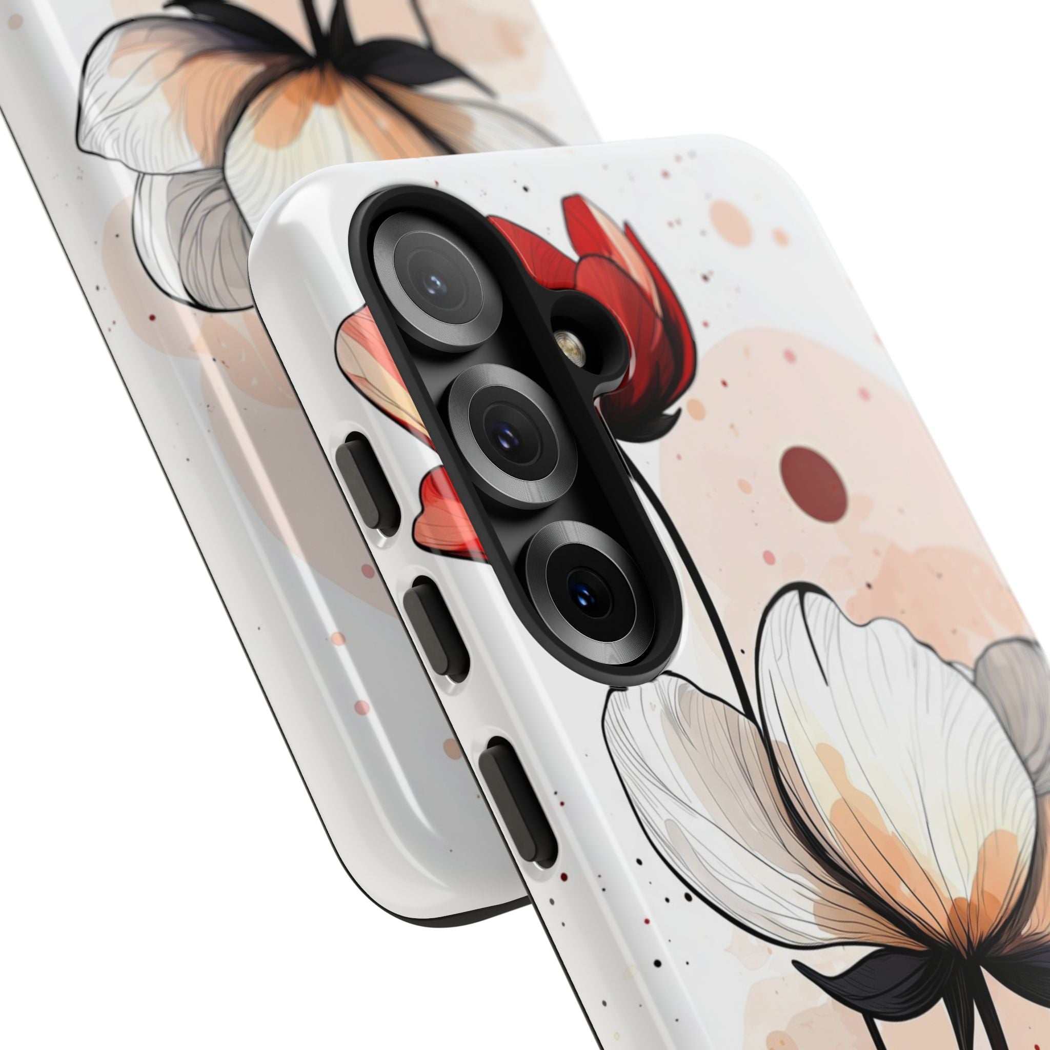 Vibrant Floral Elegance - Samsung Case
