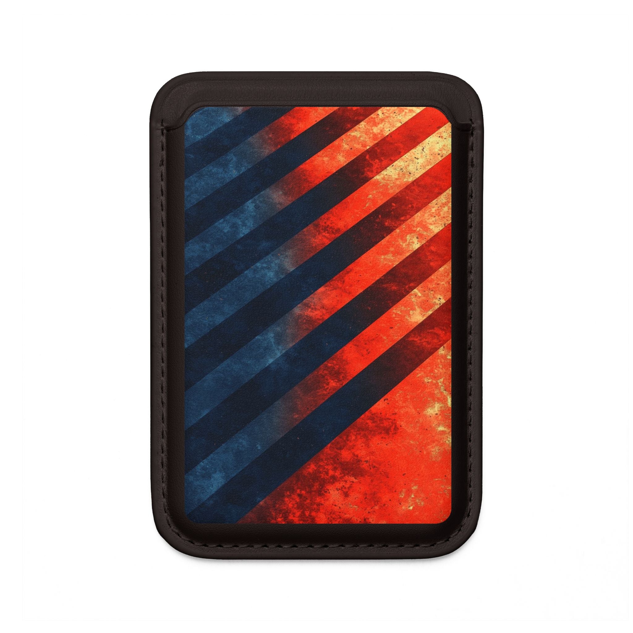 Diagonal Stripes Blaze Wallet – MagSafe Ready