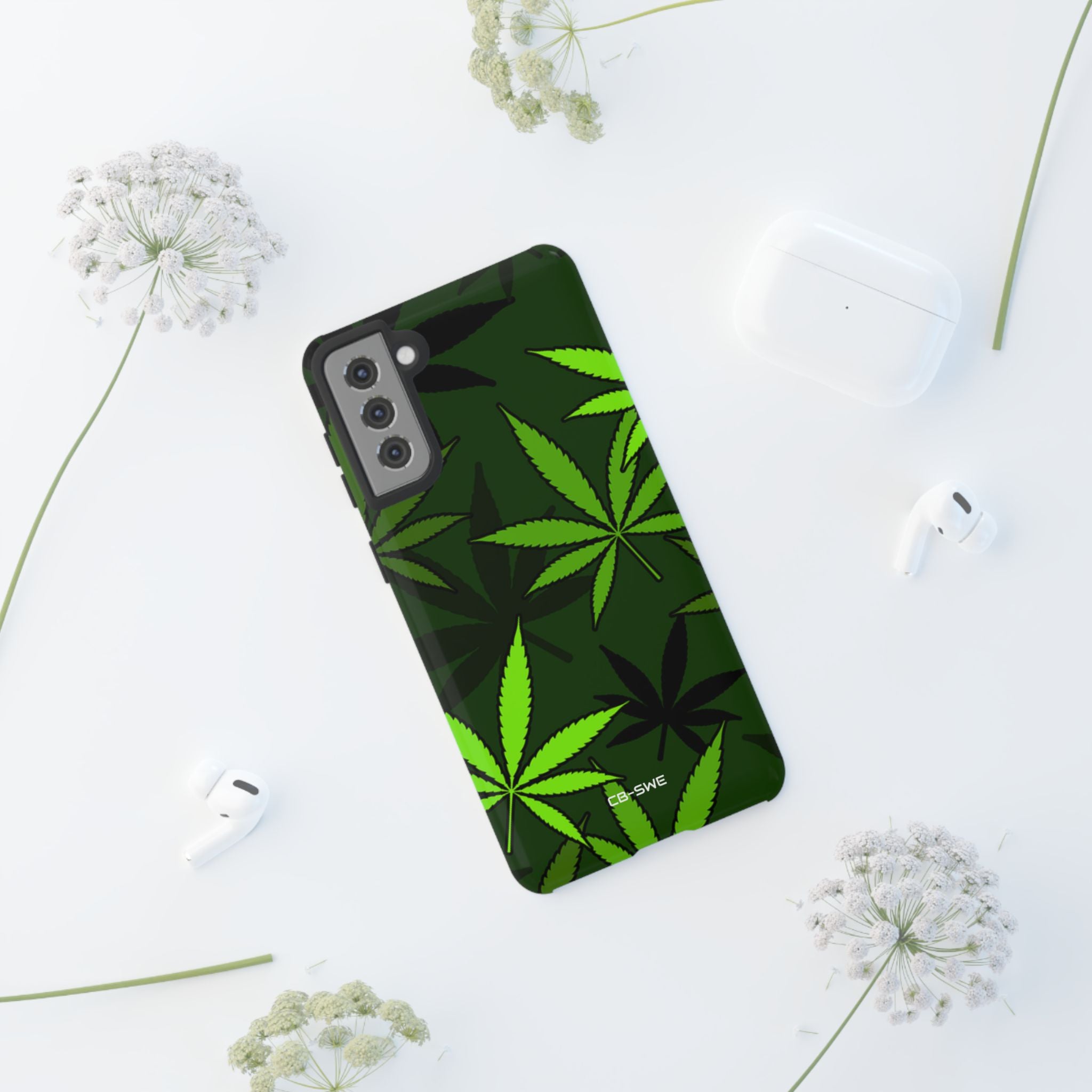 Green Leaf Symmetry - Samsung Case