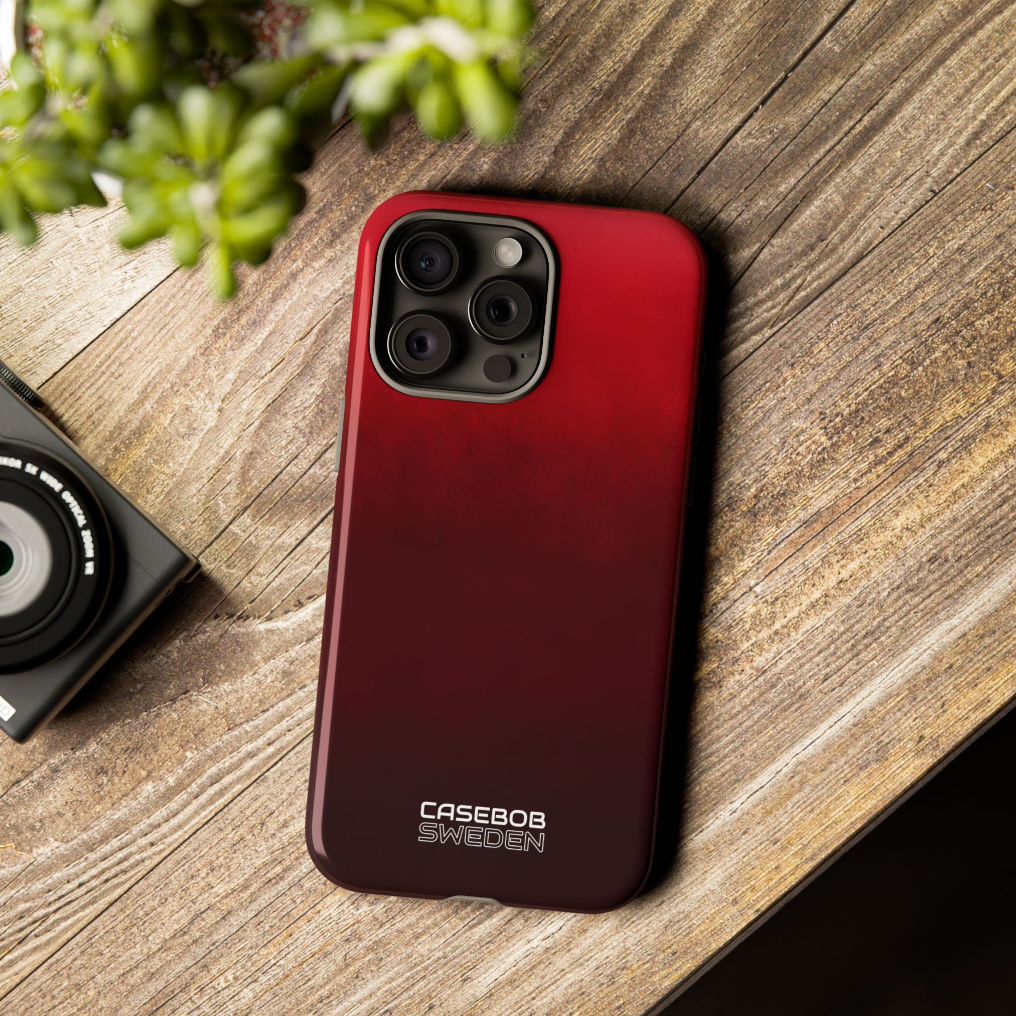 Crimson Dreamscape iPhone 15 - Tough