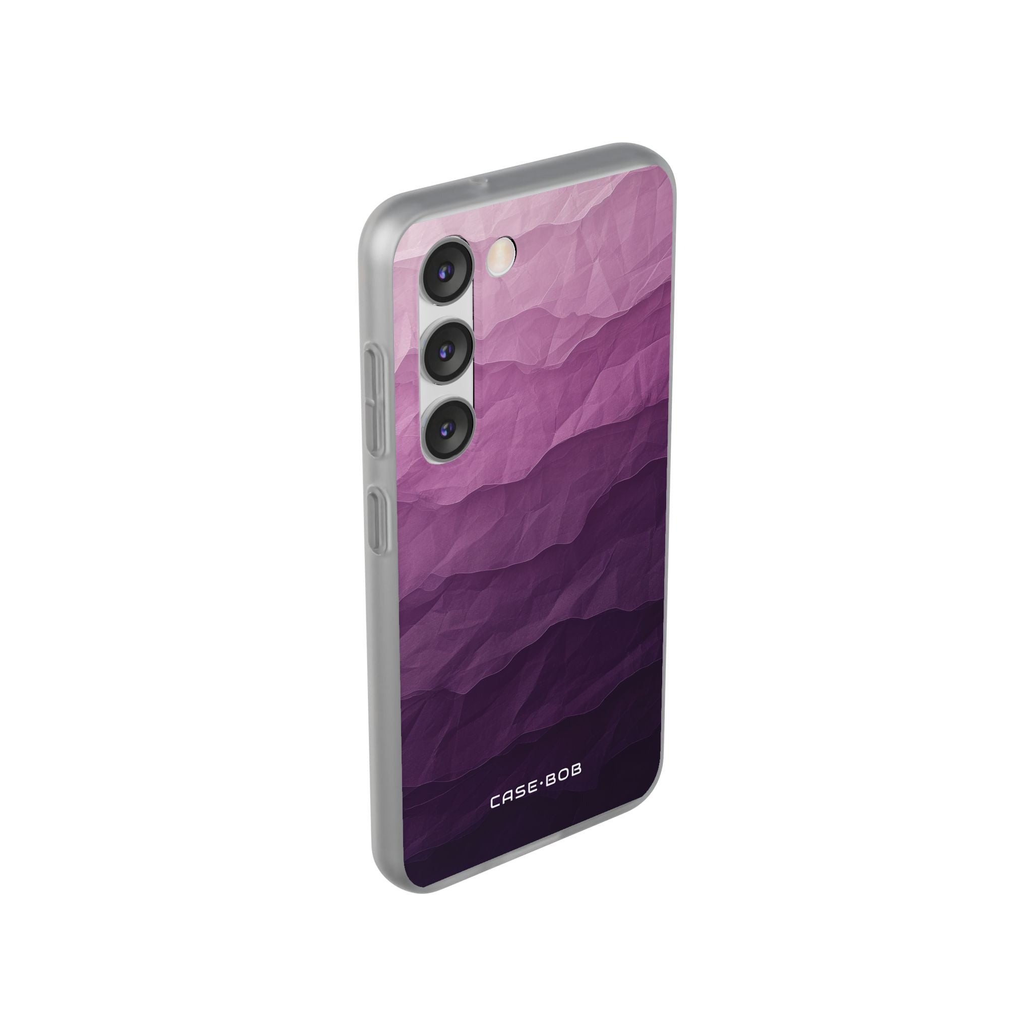 Purple Wave Layers Samsung S23 Case - Soft