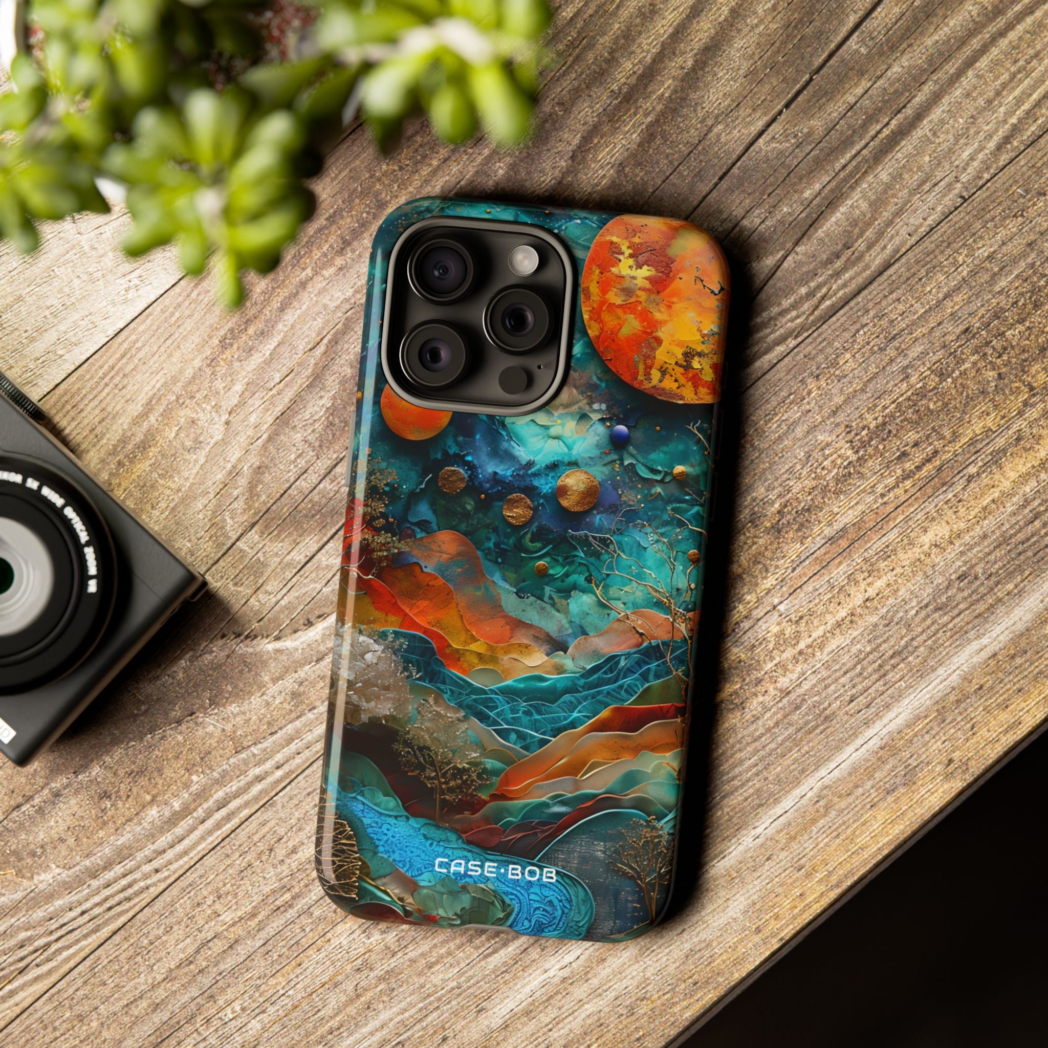 Celestial Ember iPhone 15 Pro Max Case - Tough