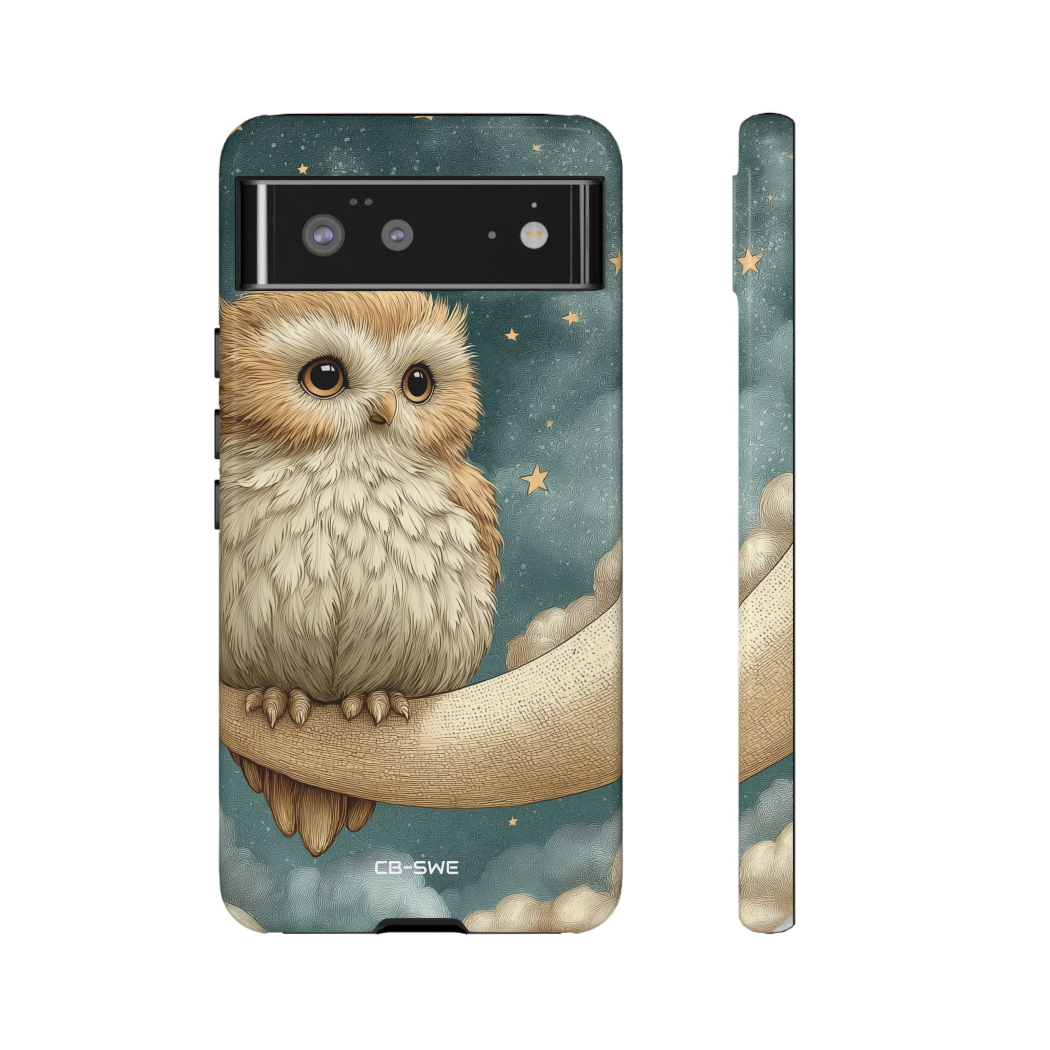 Owls Nestle Moon - Google Pixel Case