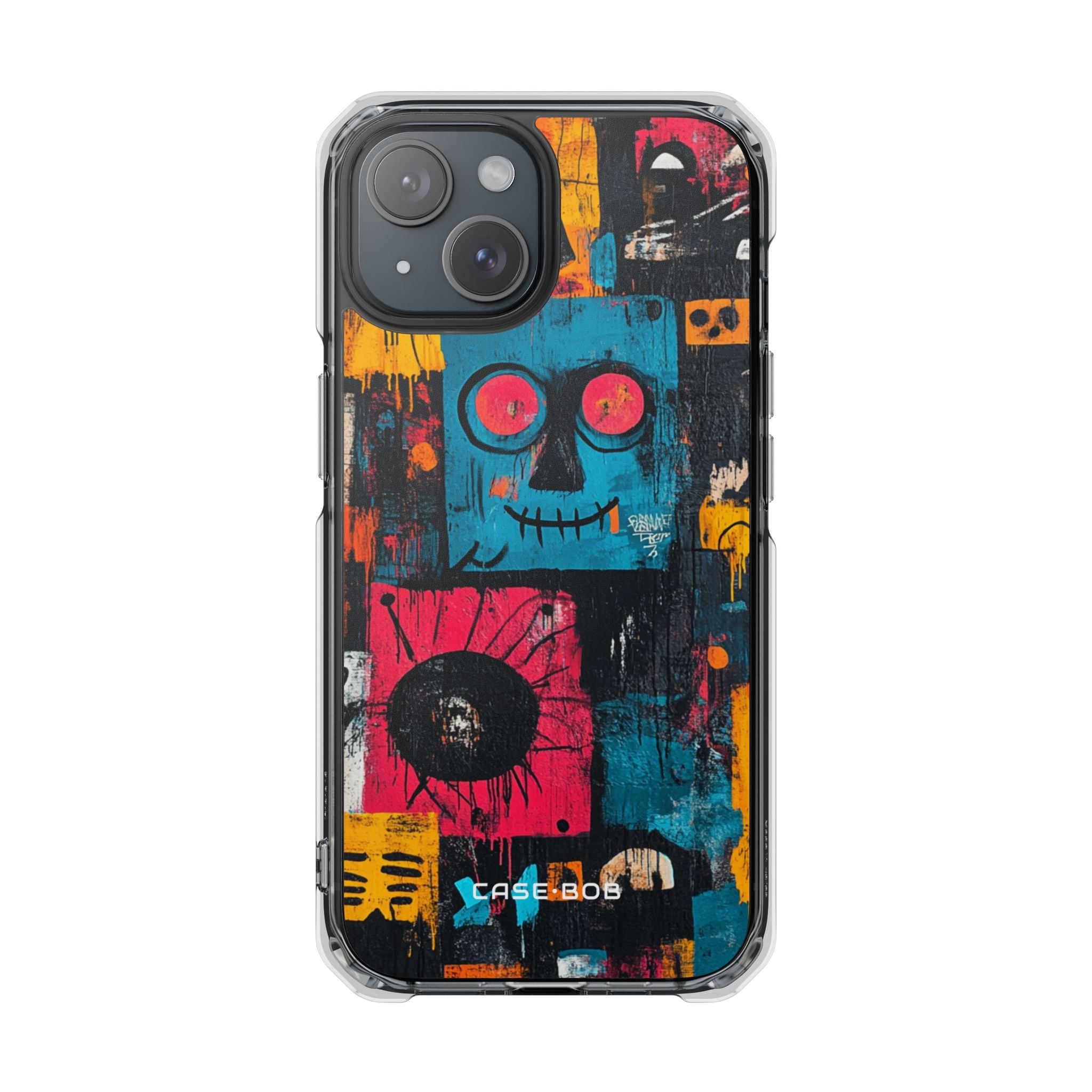 Blue Stitchface iPhone 15 Case - Impact