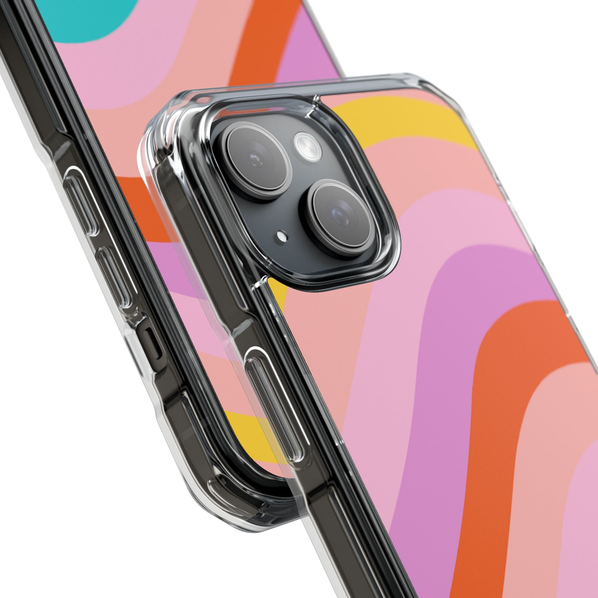 Fluid Color Waves iPhone Case - Impact