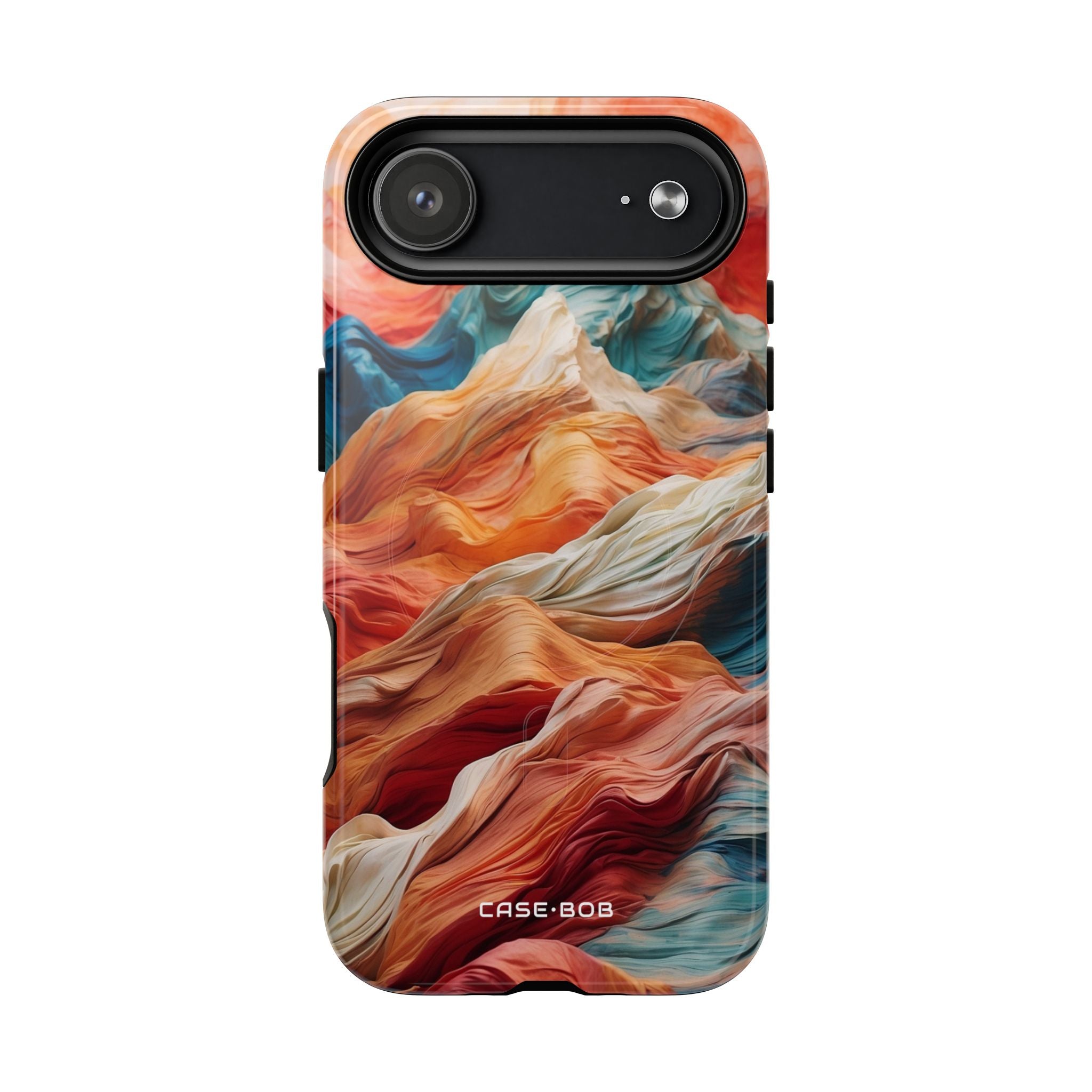 Fabric Peaks Cream iPhone 17 Air Case - Tough+