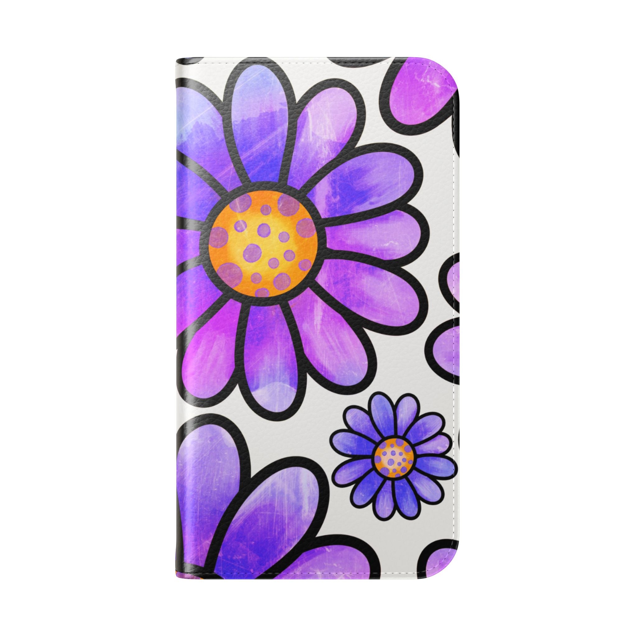 Polka Dot Blossoms - iPhone 15 Case - Wallet