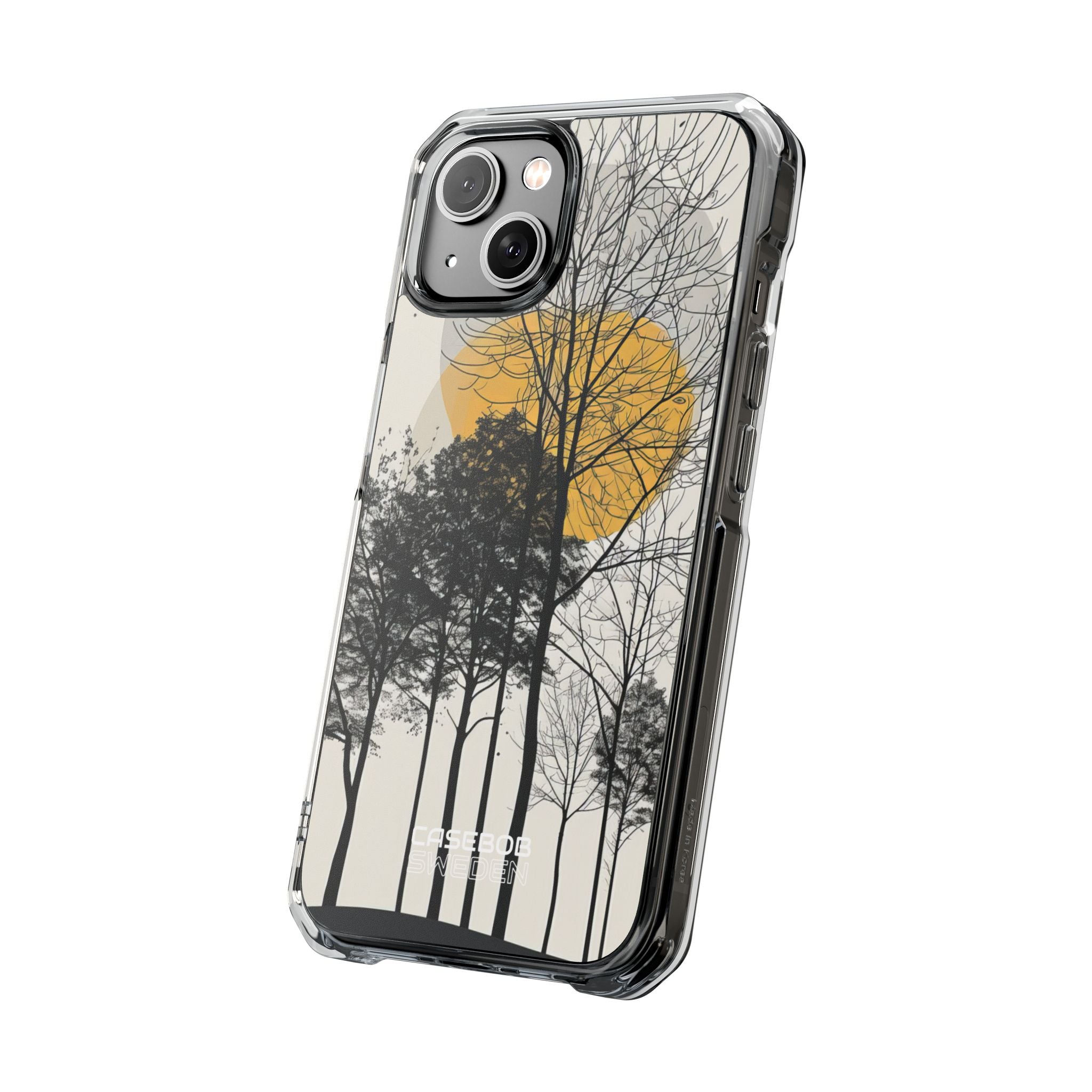 Golden Forest Silhouettes iPhone 14 - Impact Clear+