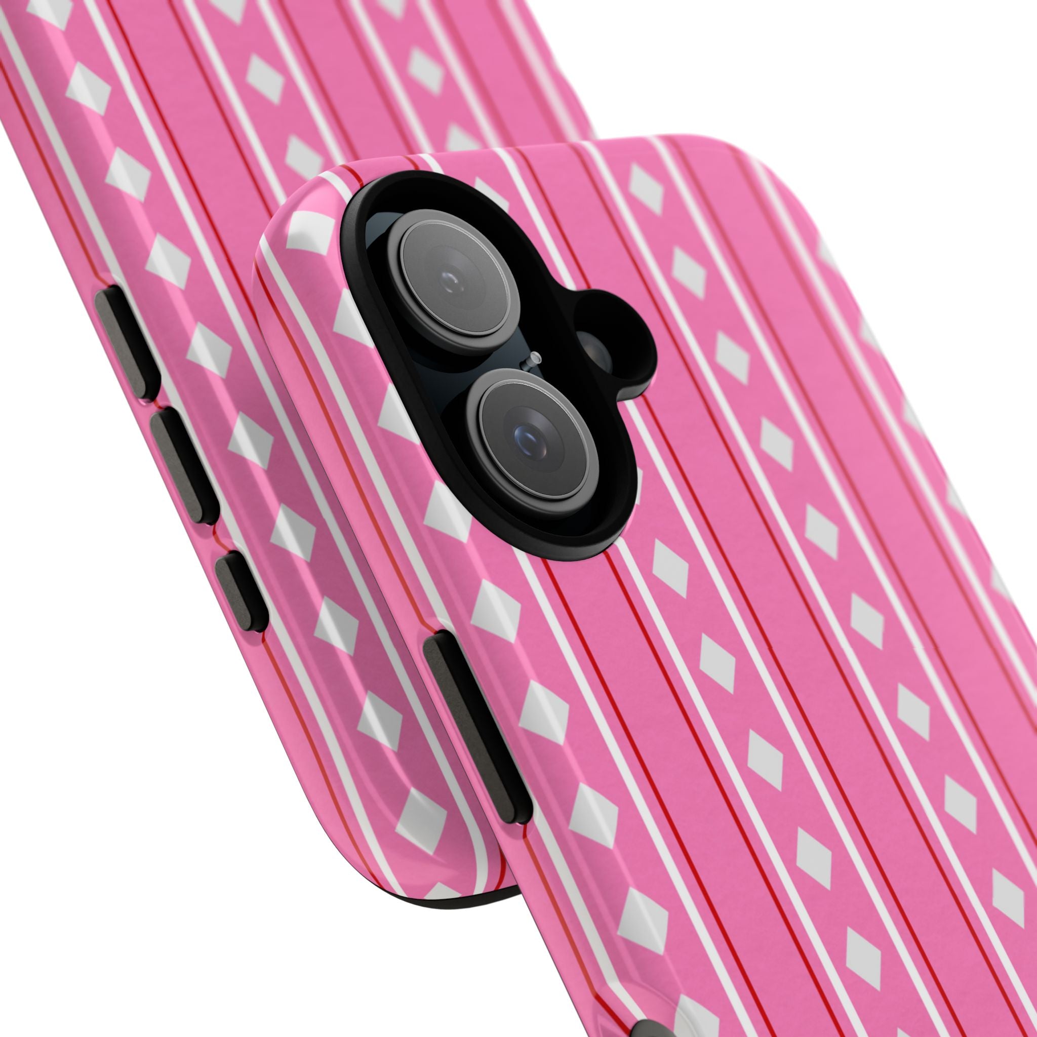 Pink Diamonds Symmetry - iPhone Case
