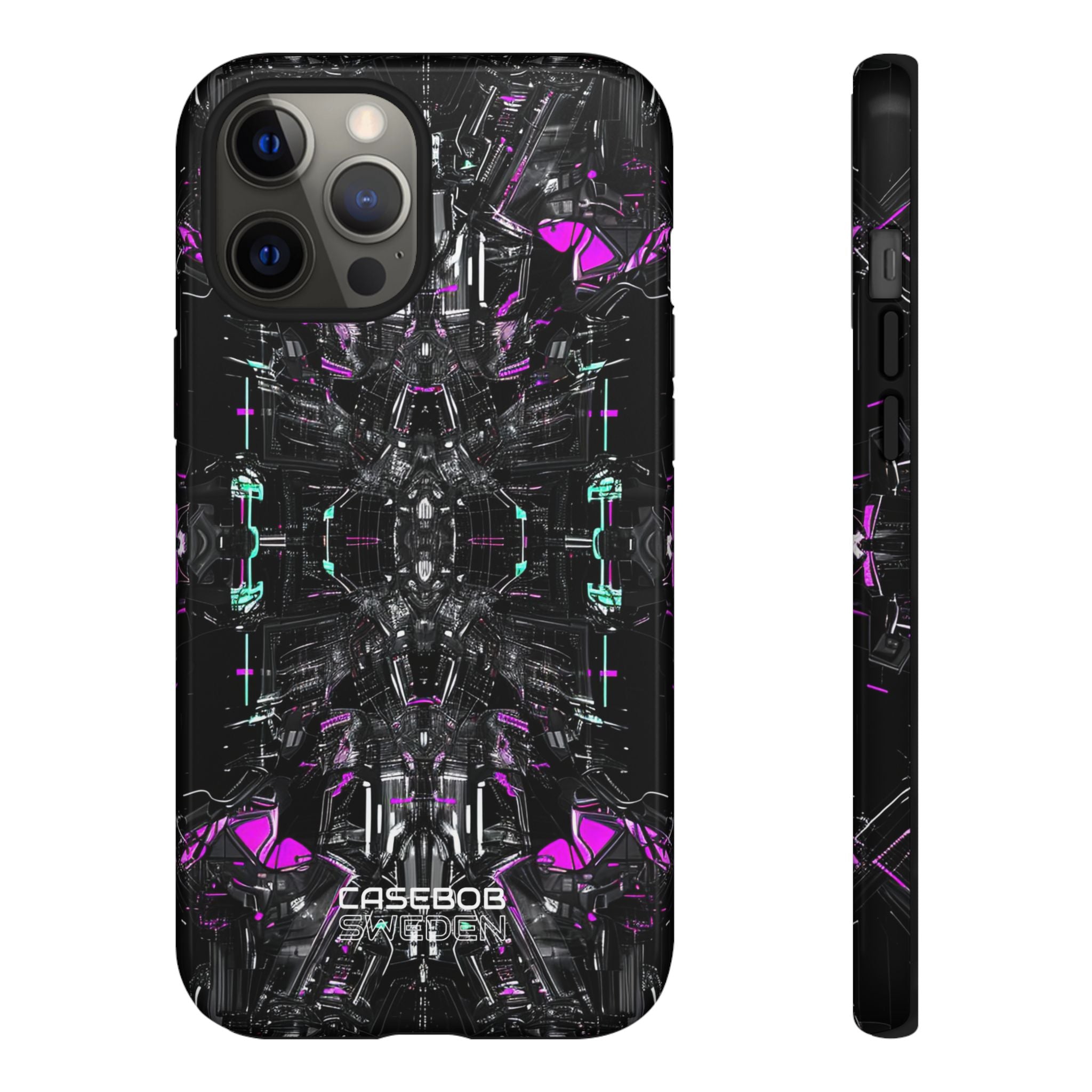 Cybernetic Neon Nexus iPhone 12 - Tough