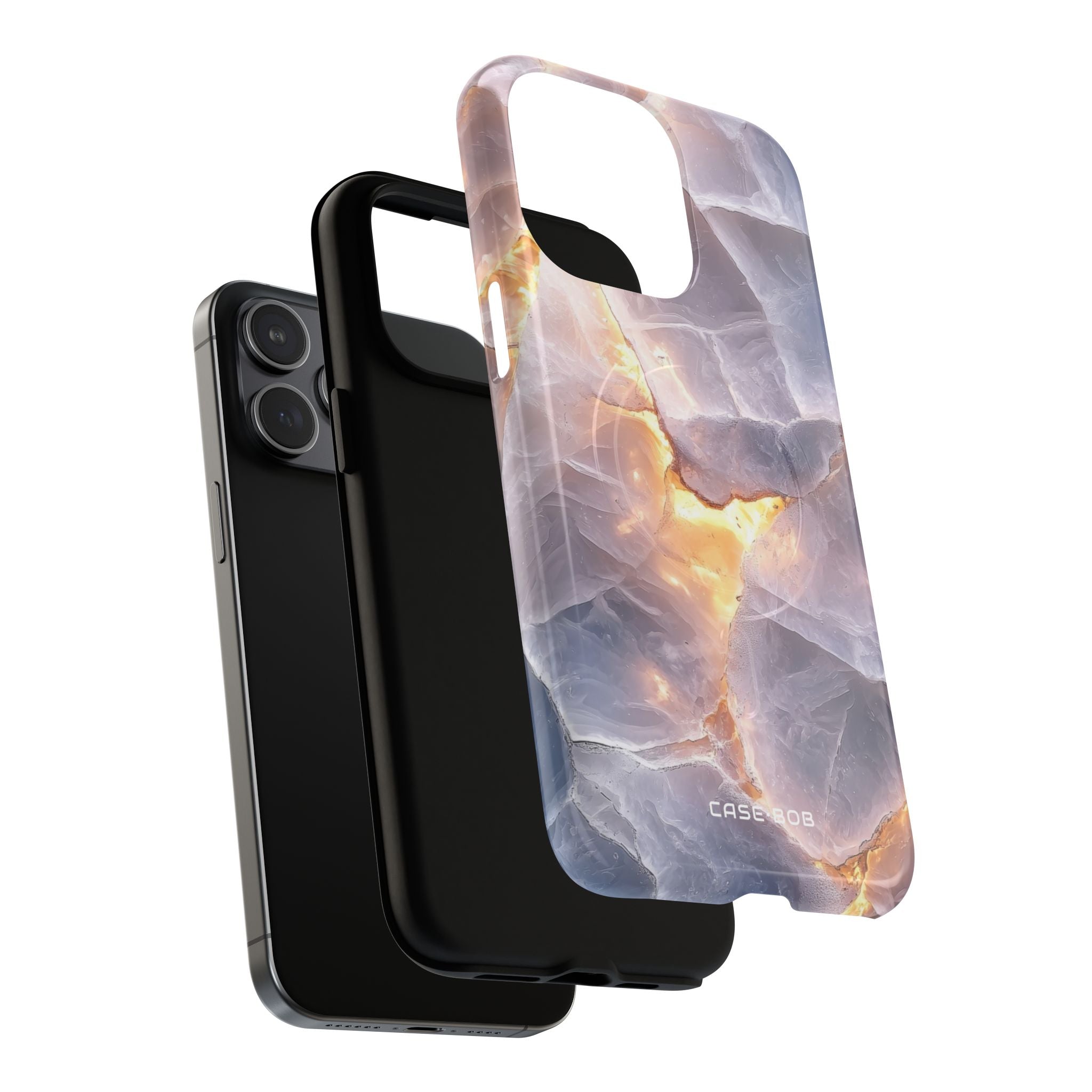 Crystal Veins iPhone 15 Pro Max Case - Tough+