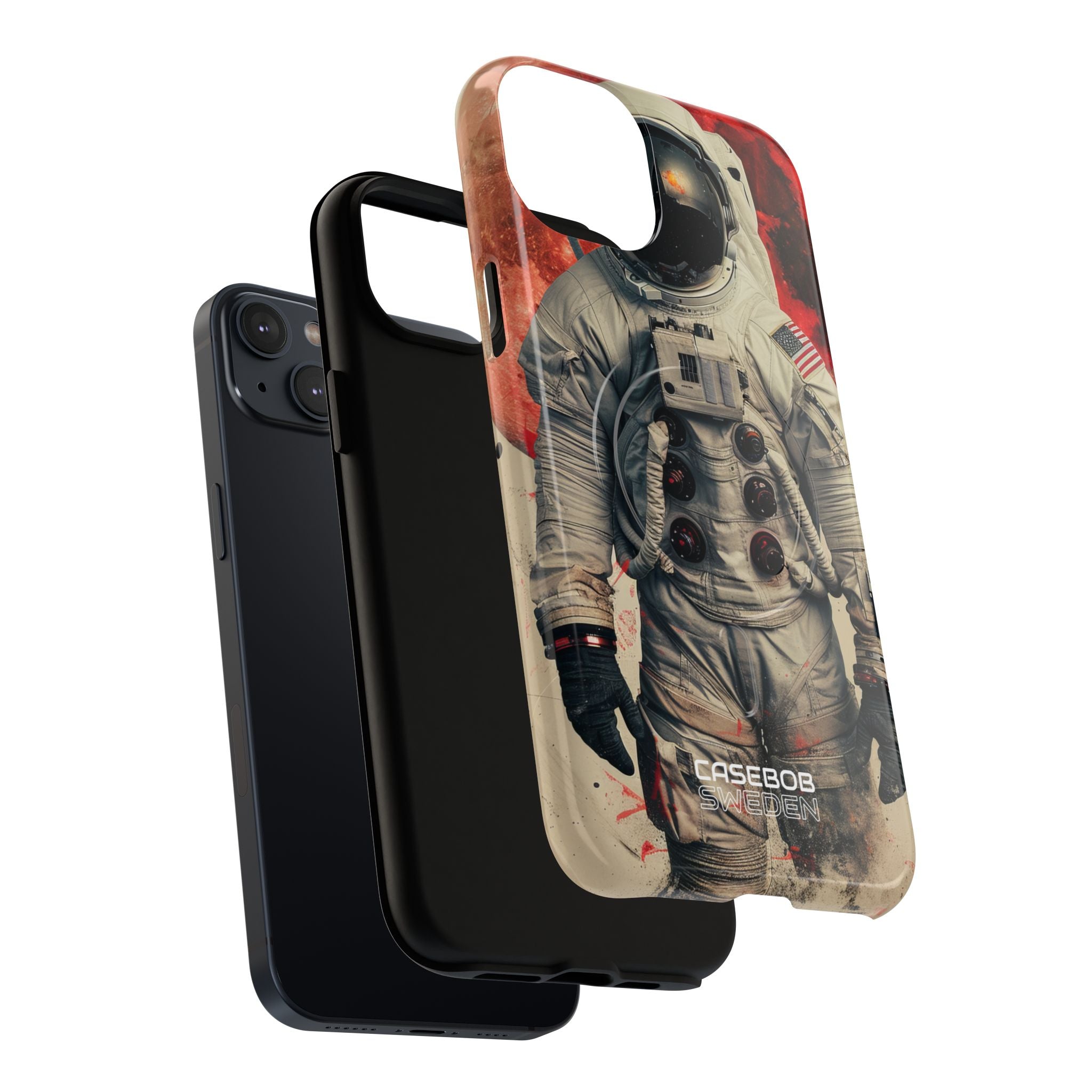 Crimson Spacewalk Dream iPhone 14 - Tough+