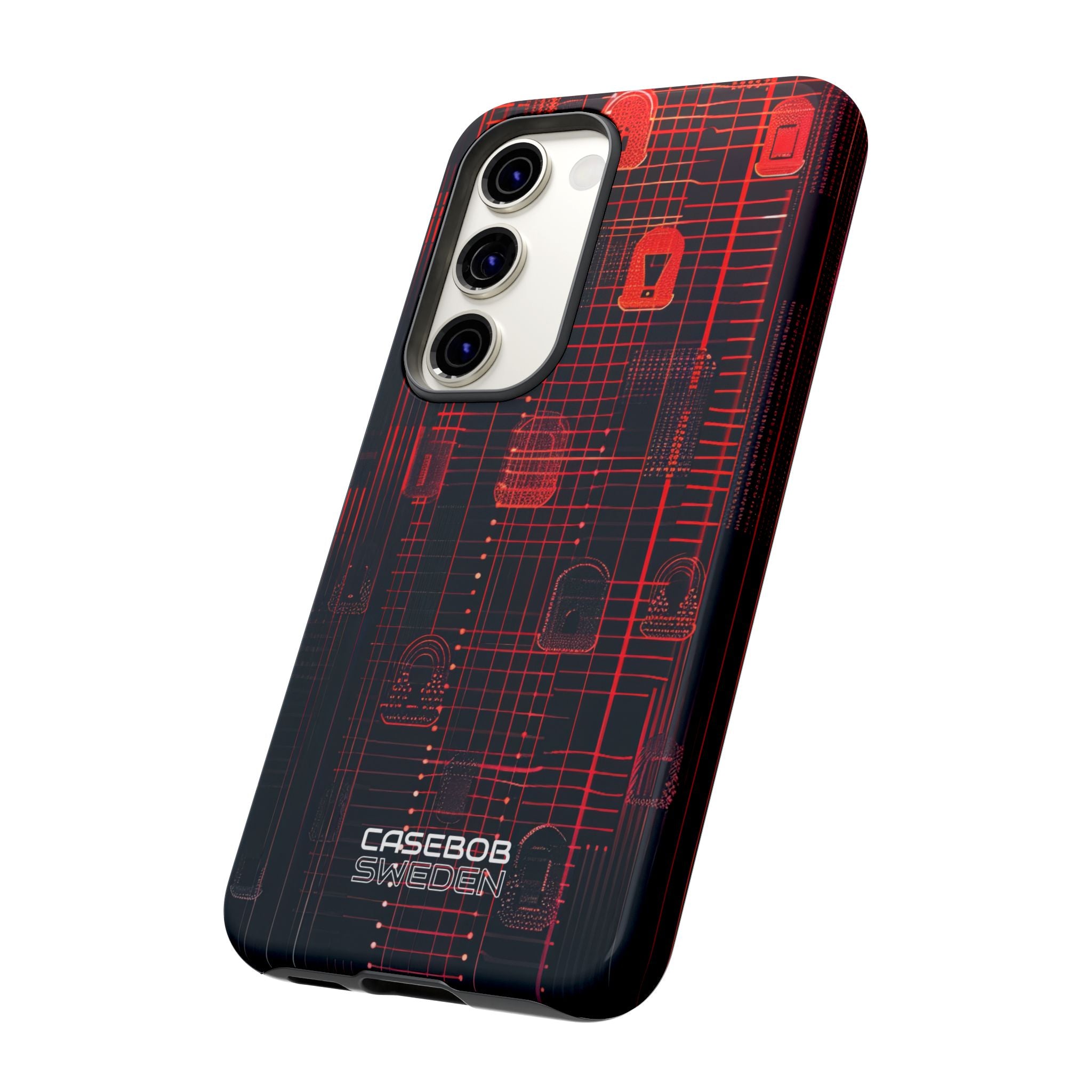 Cyber Locks Grid Samsung S23 - Tough