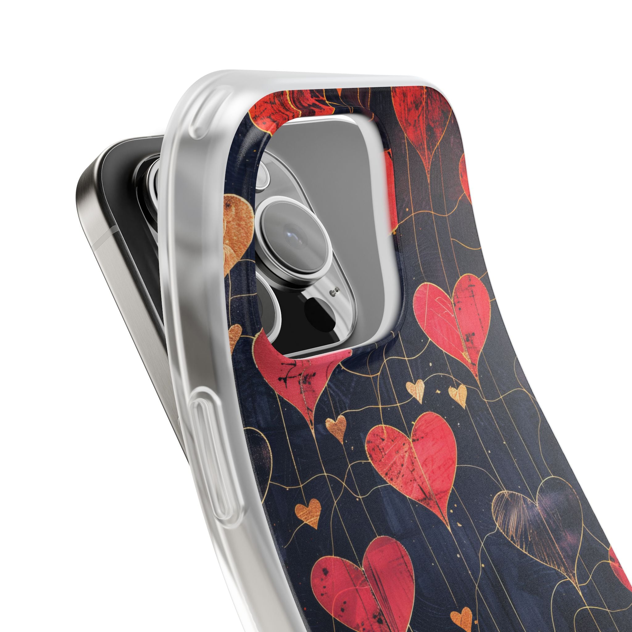 Golden Hearts Network iPhone 16 Pro Case - Soft