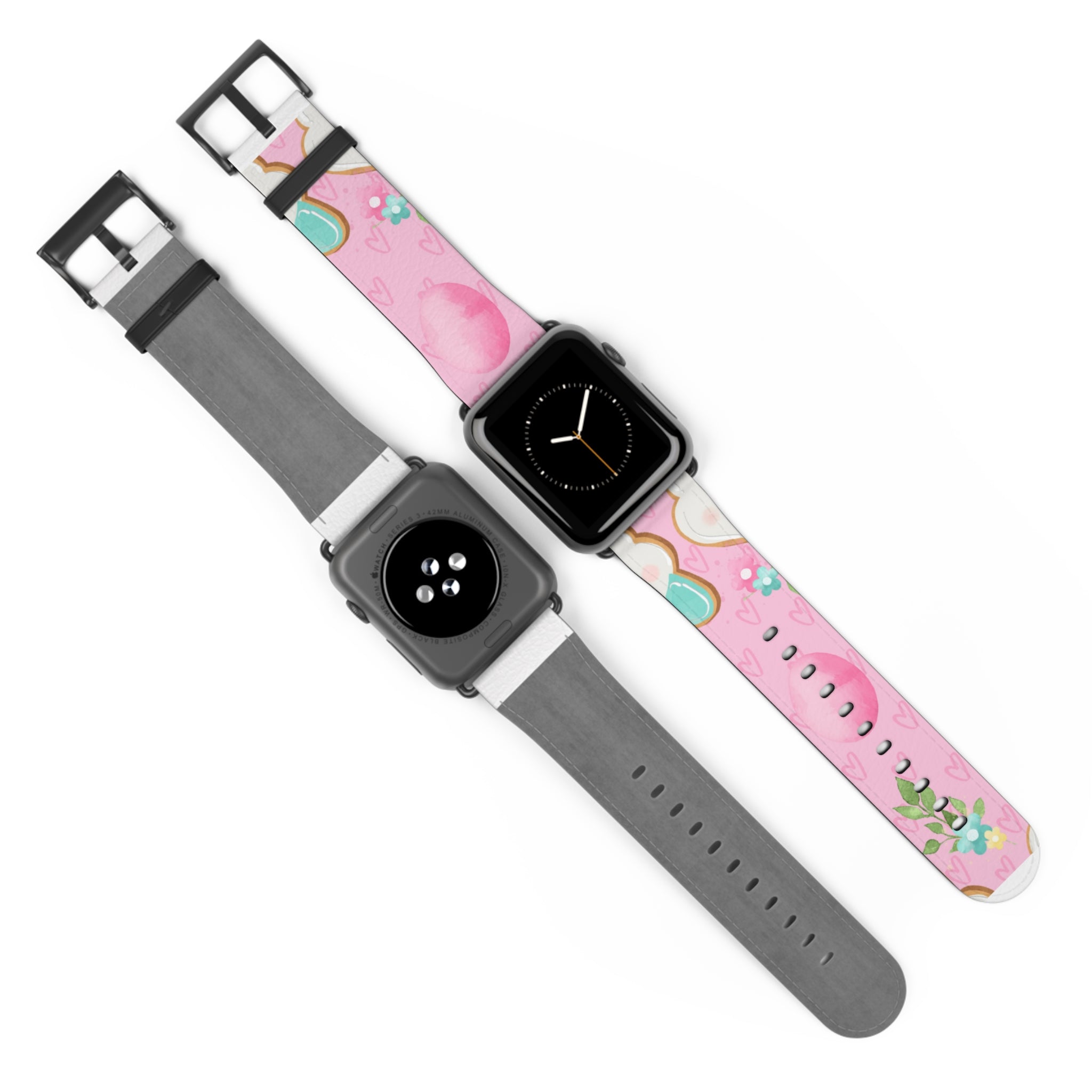 Blushing Bunny Bloom - Watch Band