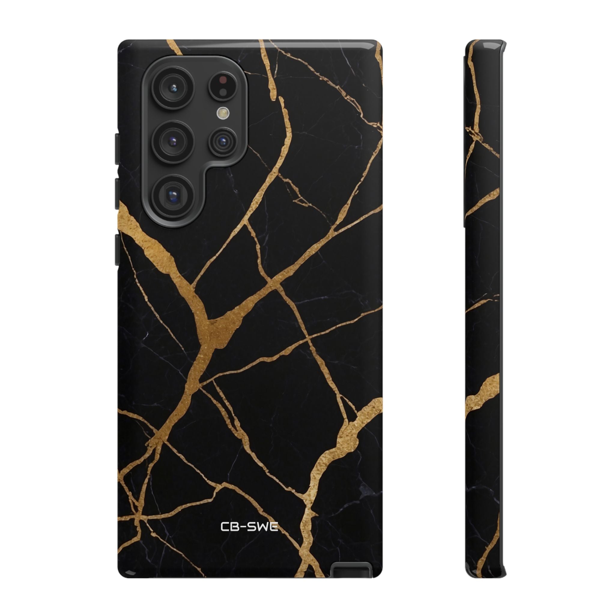 Golden Veins Twist - Samsung Case