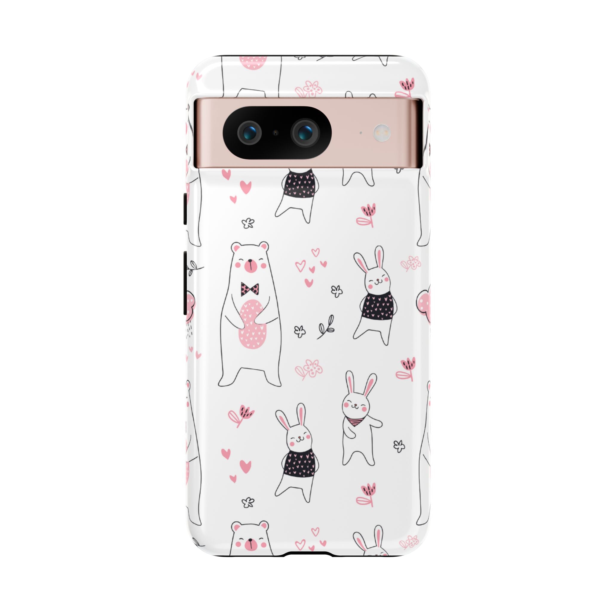 Bears Dance Playfully - Google Pixel Case