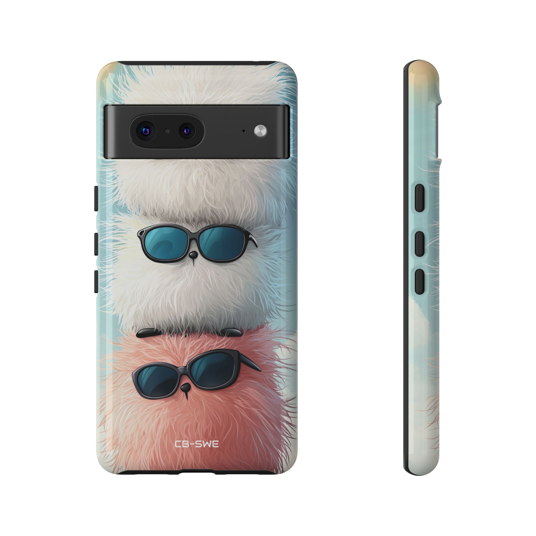 Fluffy Creatures Stack - Google Pixel Case