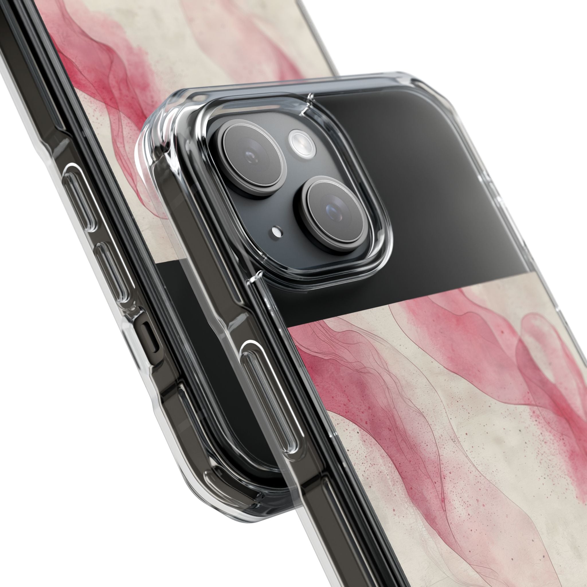 Crimson Ribbons iPhone 15 Case - Impact