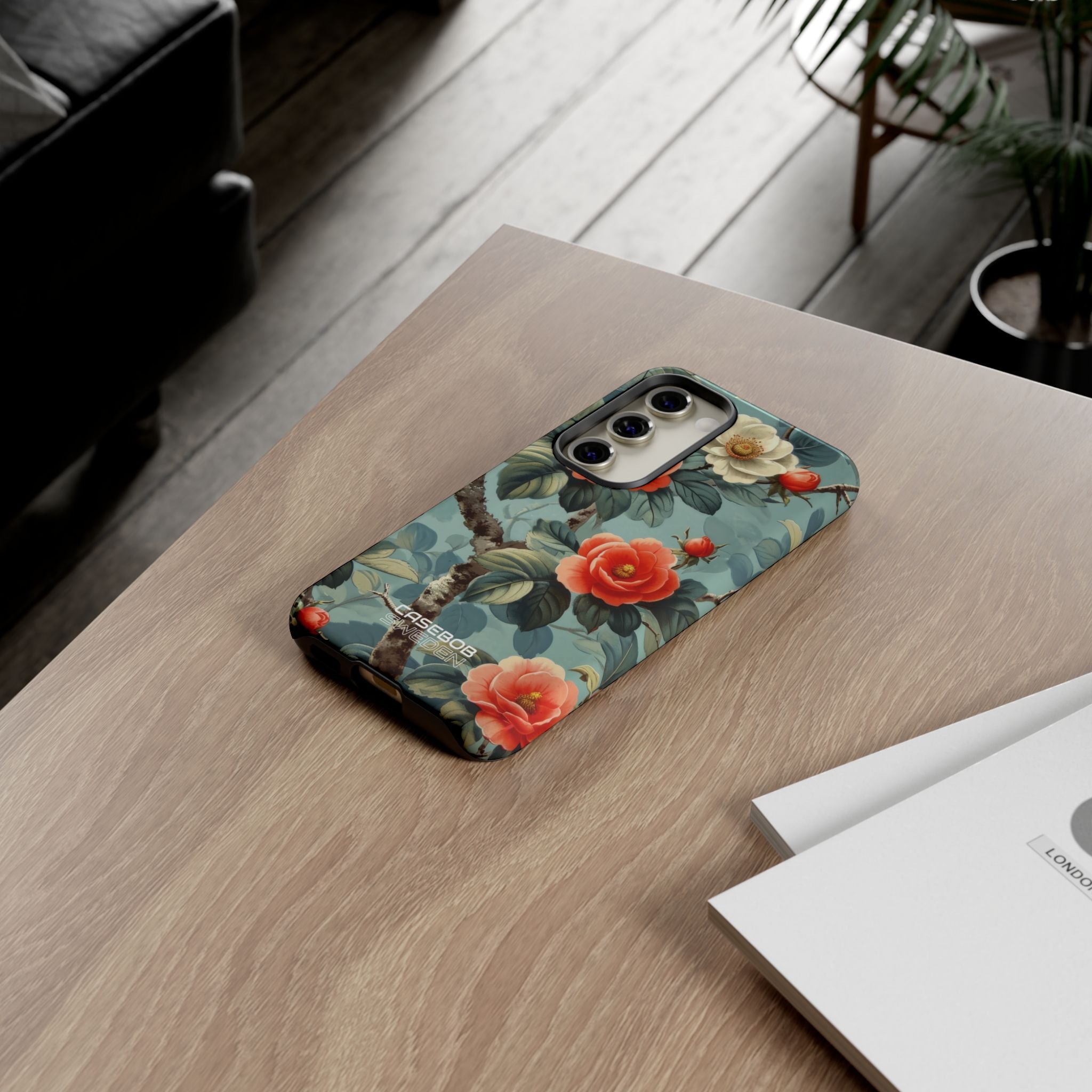 Arazzo Coral Blossom Samsung S23 - Tough