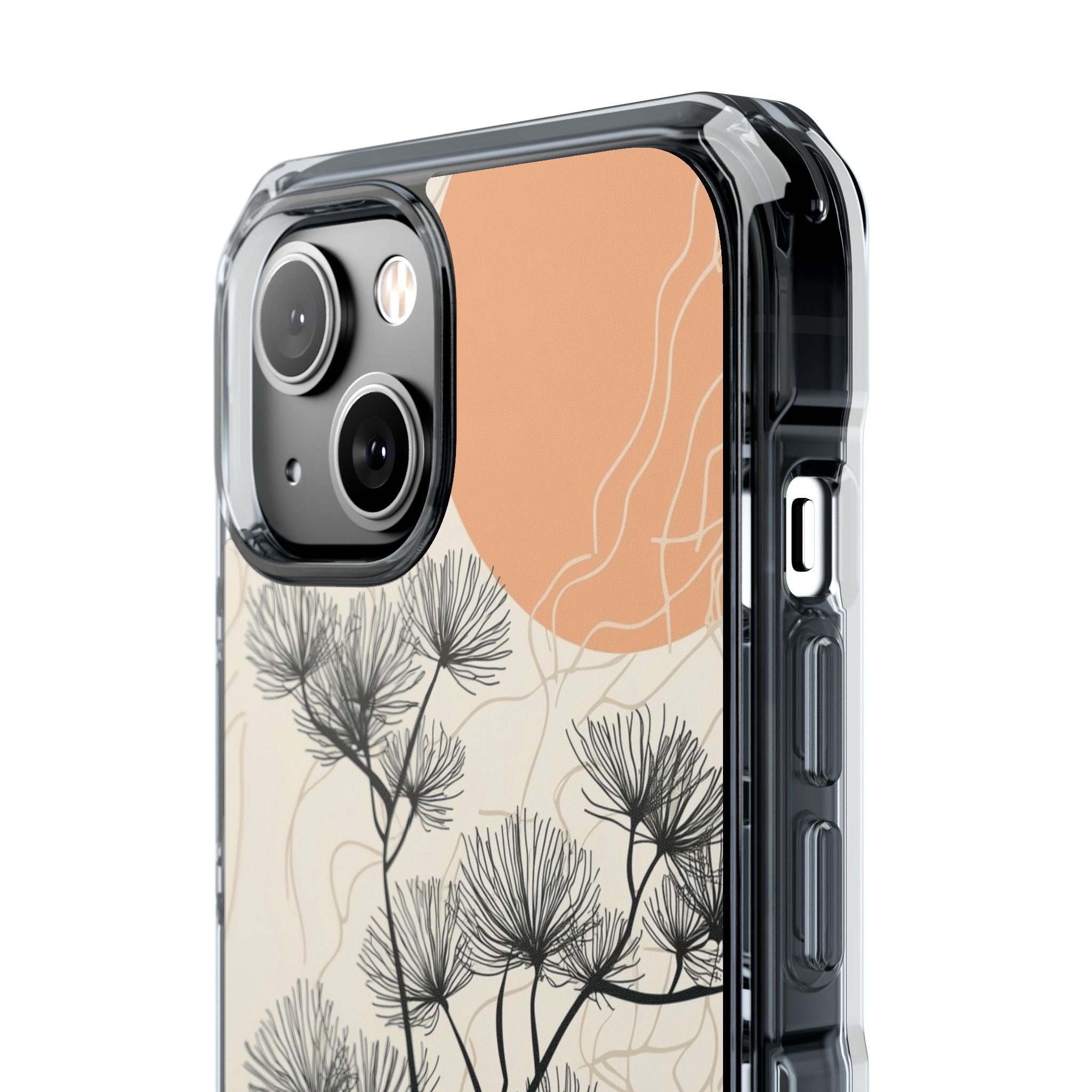 Spiky Tree Sunset iPhone 14 Case - Impact