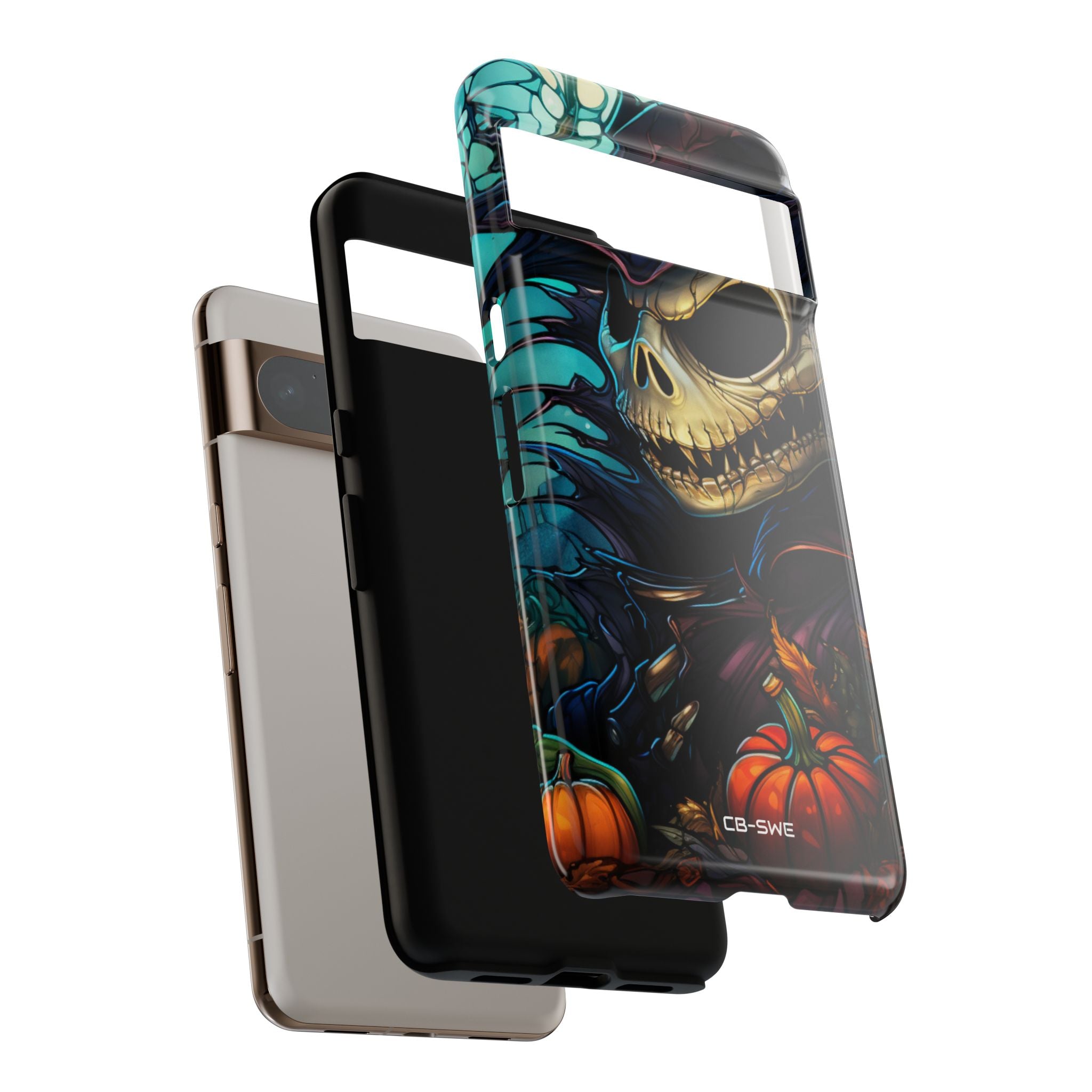 Skull Grins Brightly - Google Pixel Case