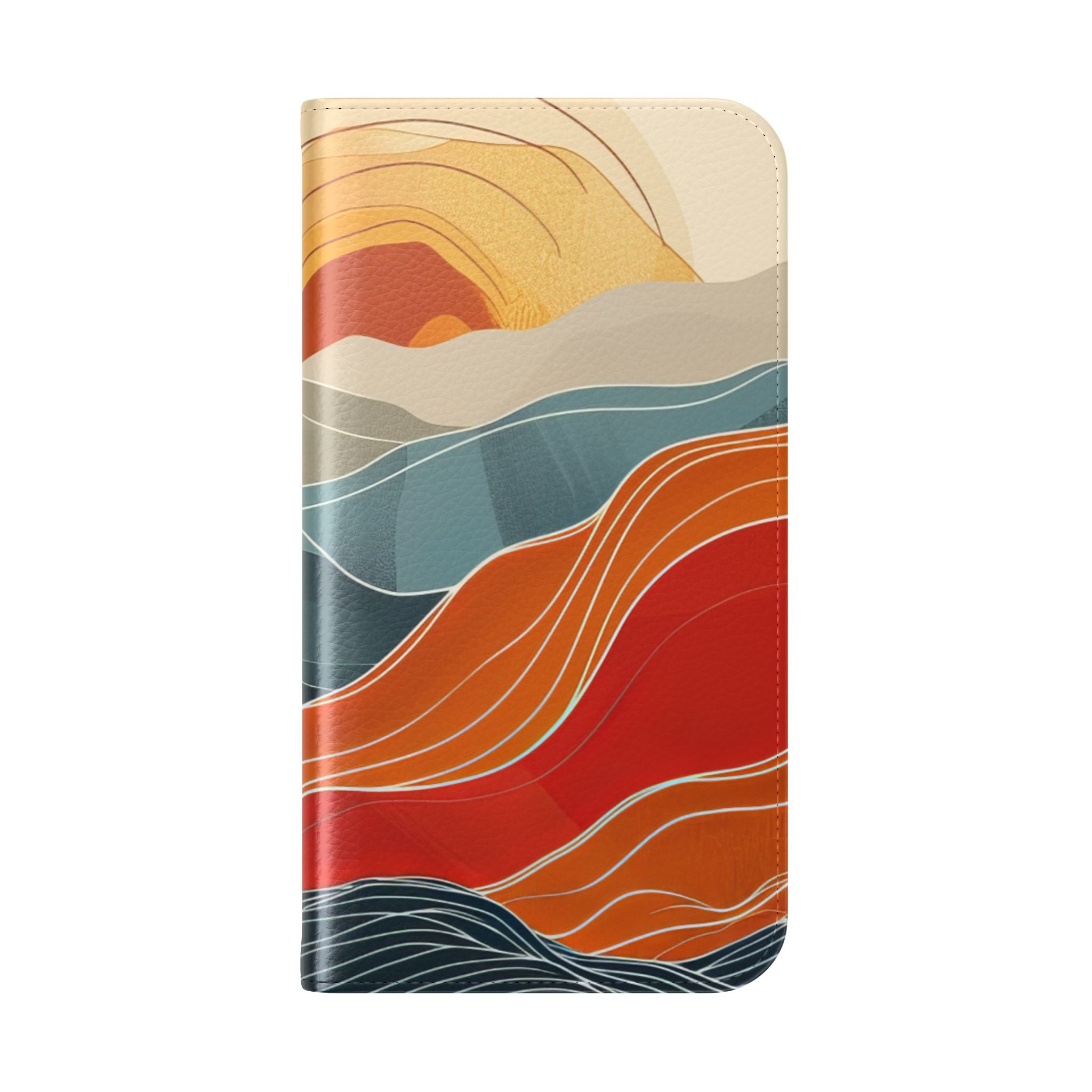Crimson Hills - iPhone 16 Case - Wallet