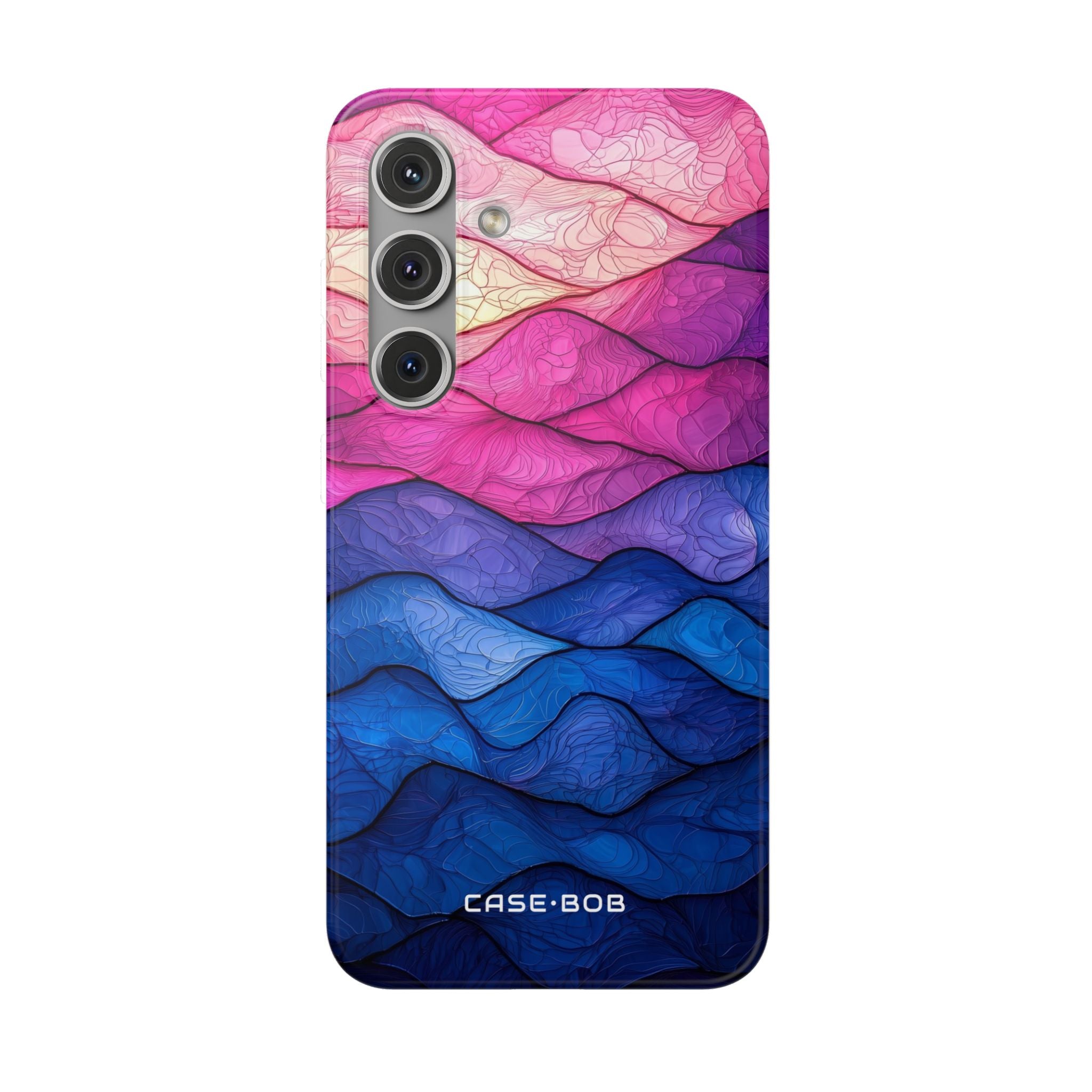 Wavy Vein Gradient Samsung S24 Case - Soft