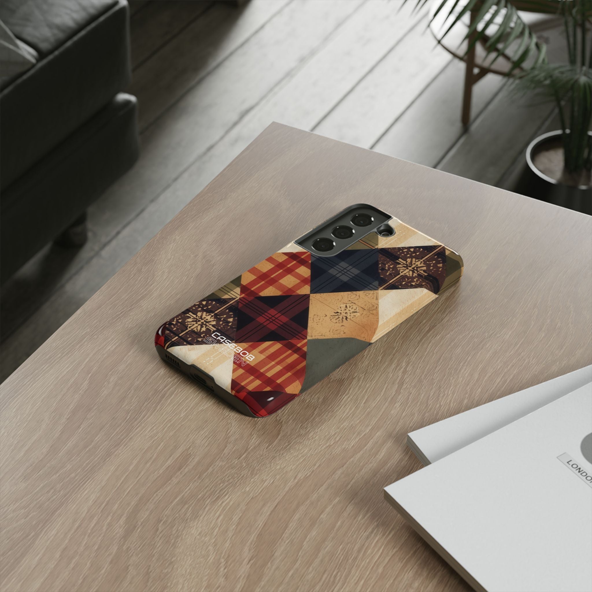 Rustic Quilt Charm Samsung S22 - Tough