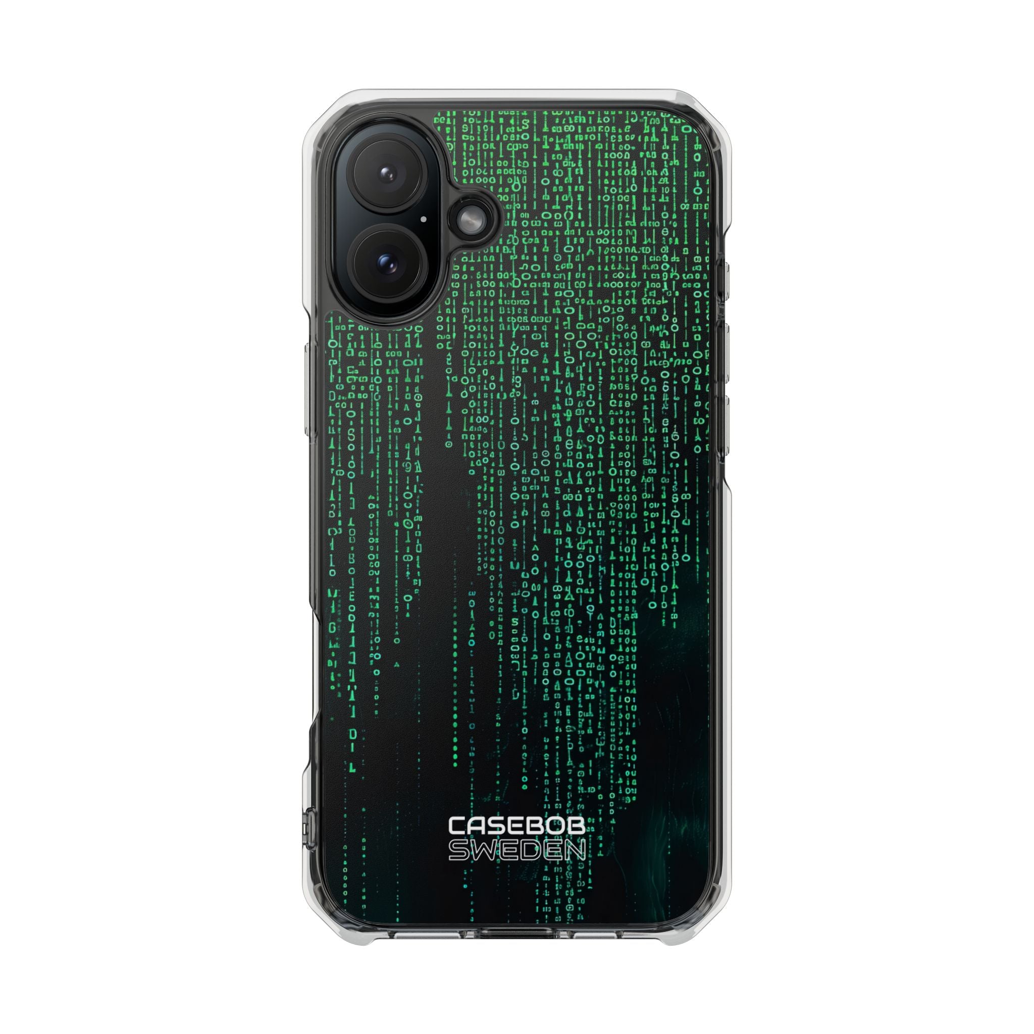 Neon Data Stream iPhone 16 - Impact Clear+
