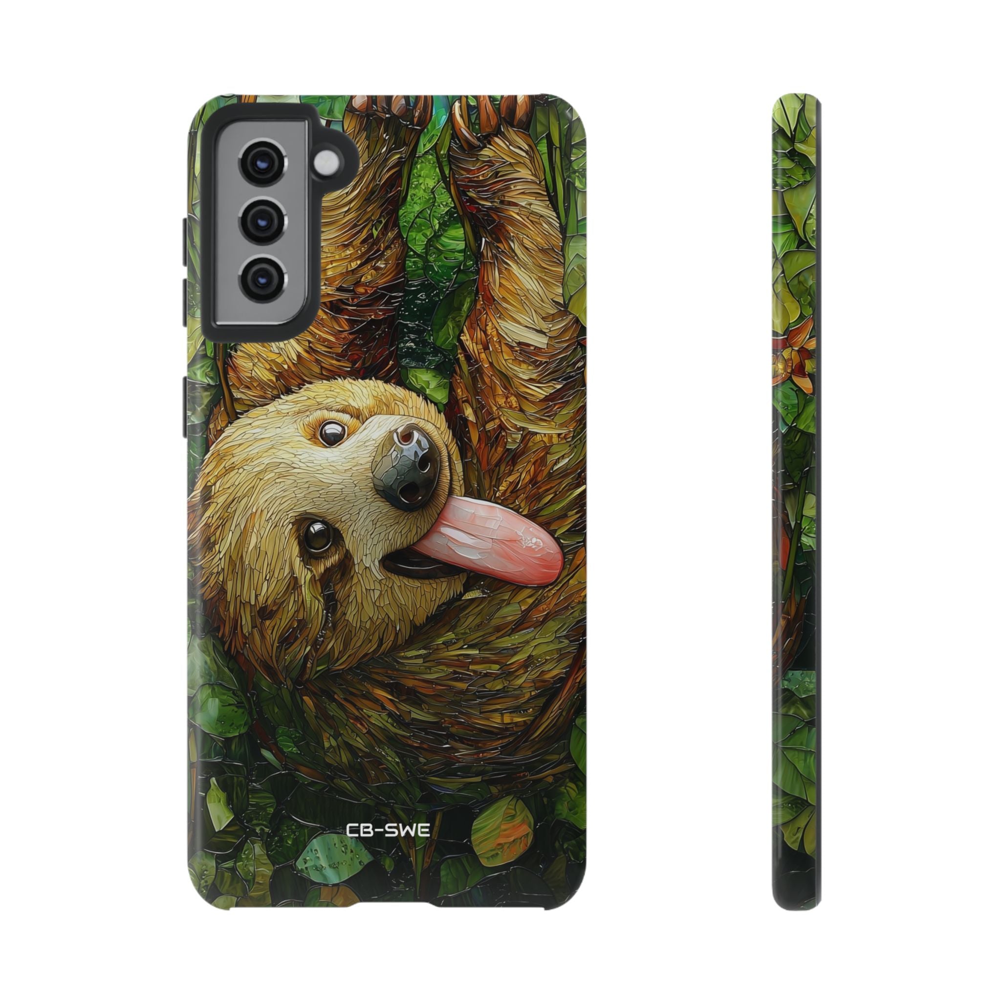 Sloth Hangs Playfully - Samsung Case