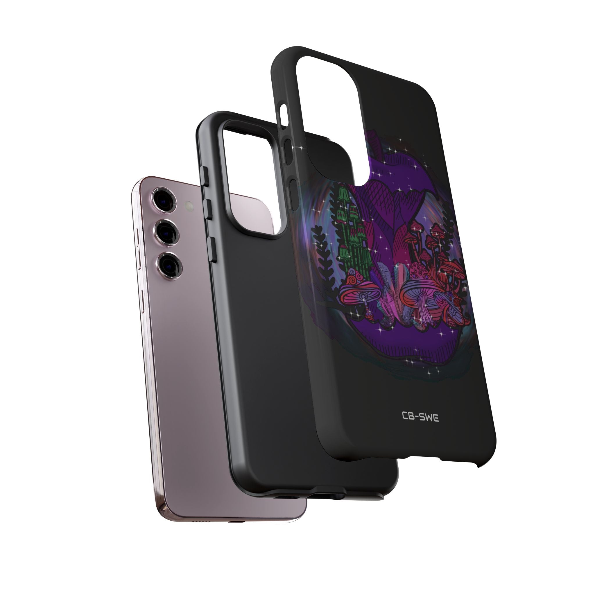 Mystical Purple Apple - Samsung Case