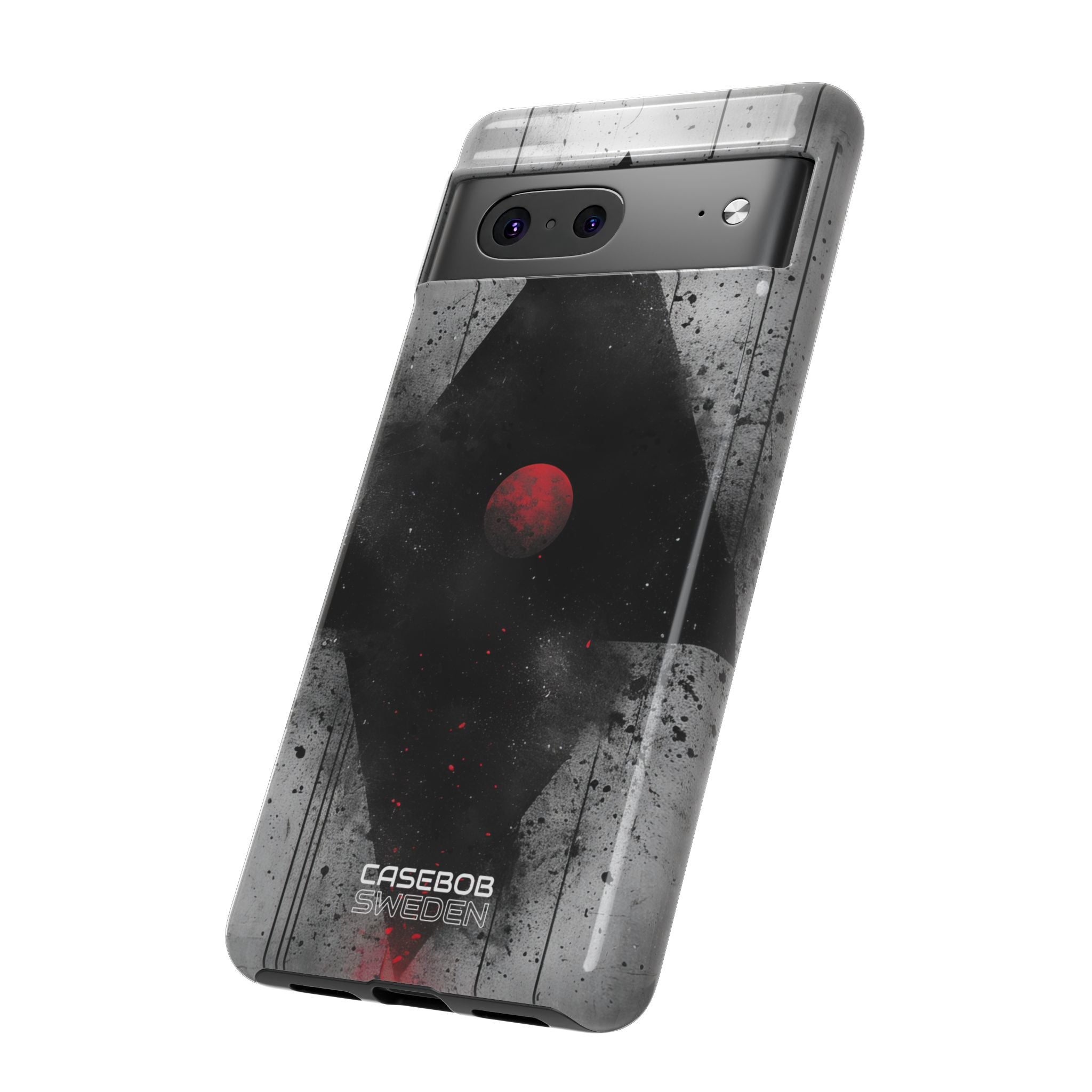 Crimson Core Geometry Google Pixel 7 - Tough