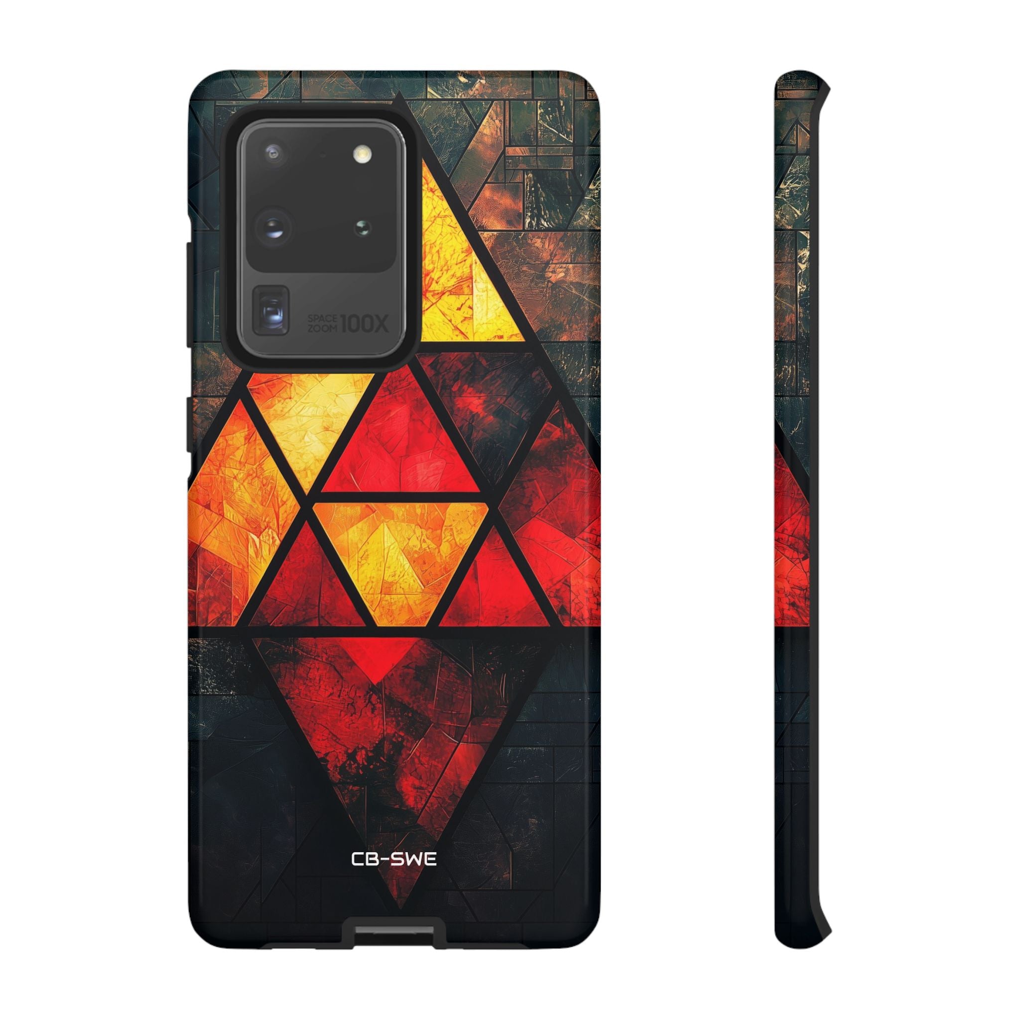 Triangles Illuminate Warmth - Samsung Case