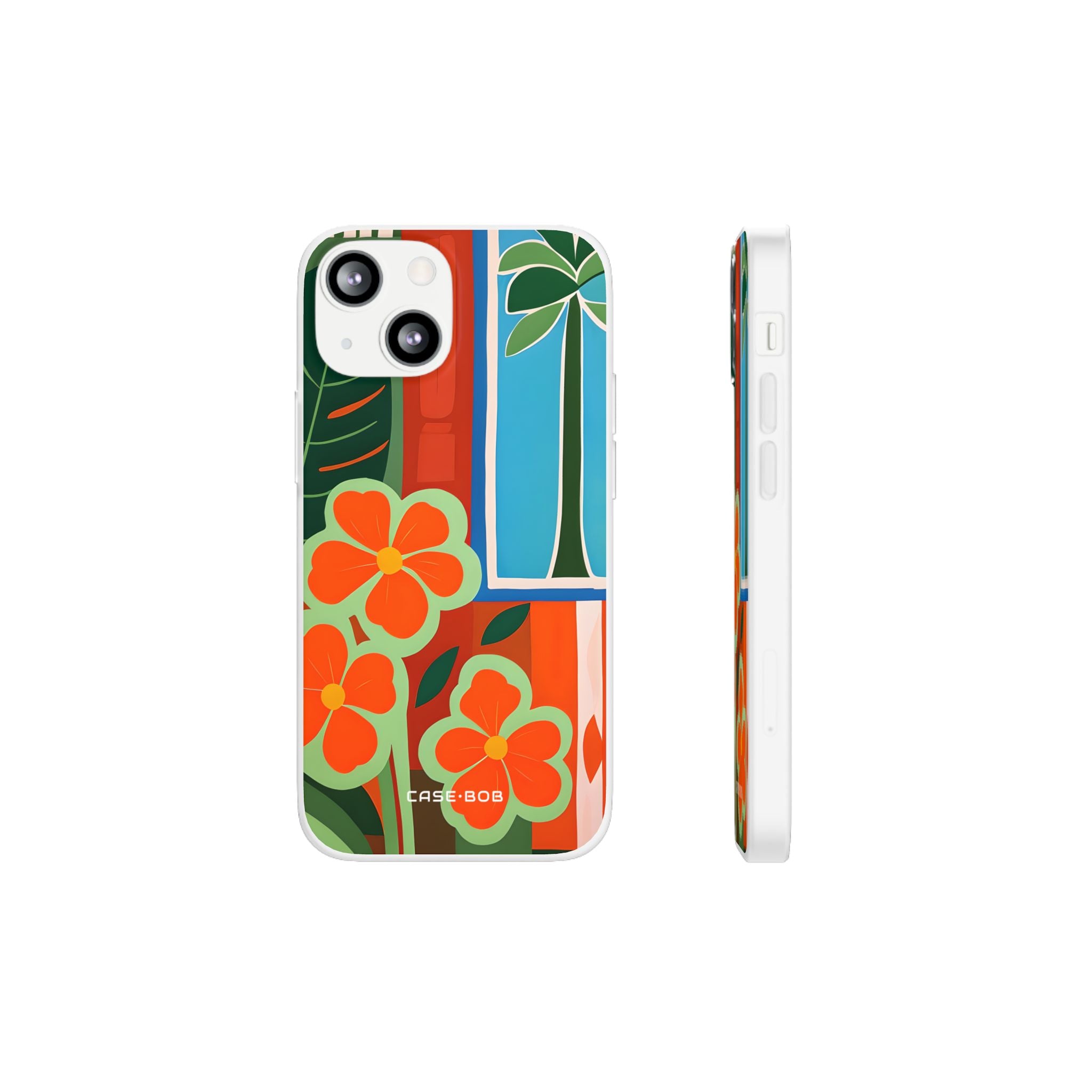 Orange Blossom Burst iPhone 13 mini Case - Soft