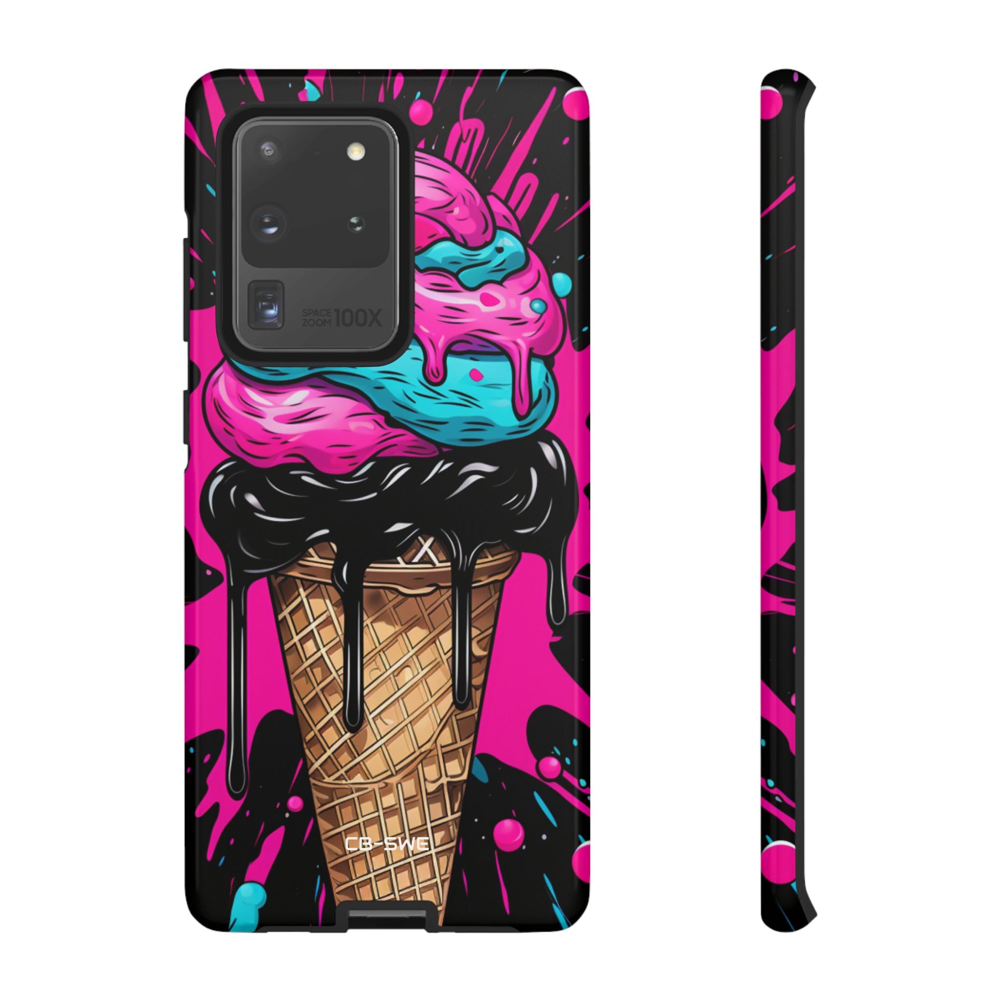 Neon Ice Cream Burst - Samsung Case