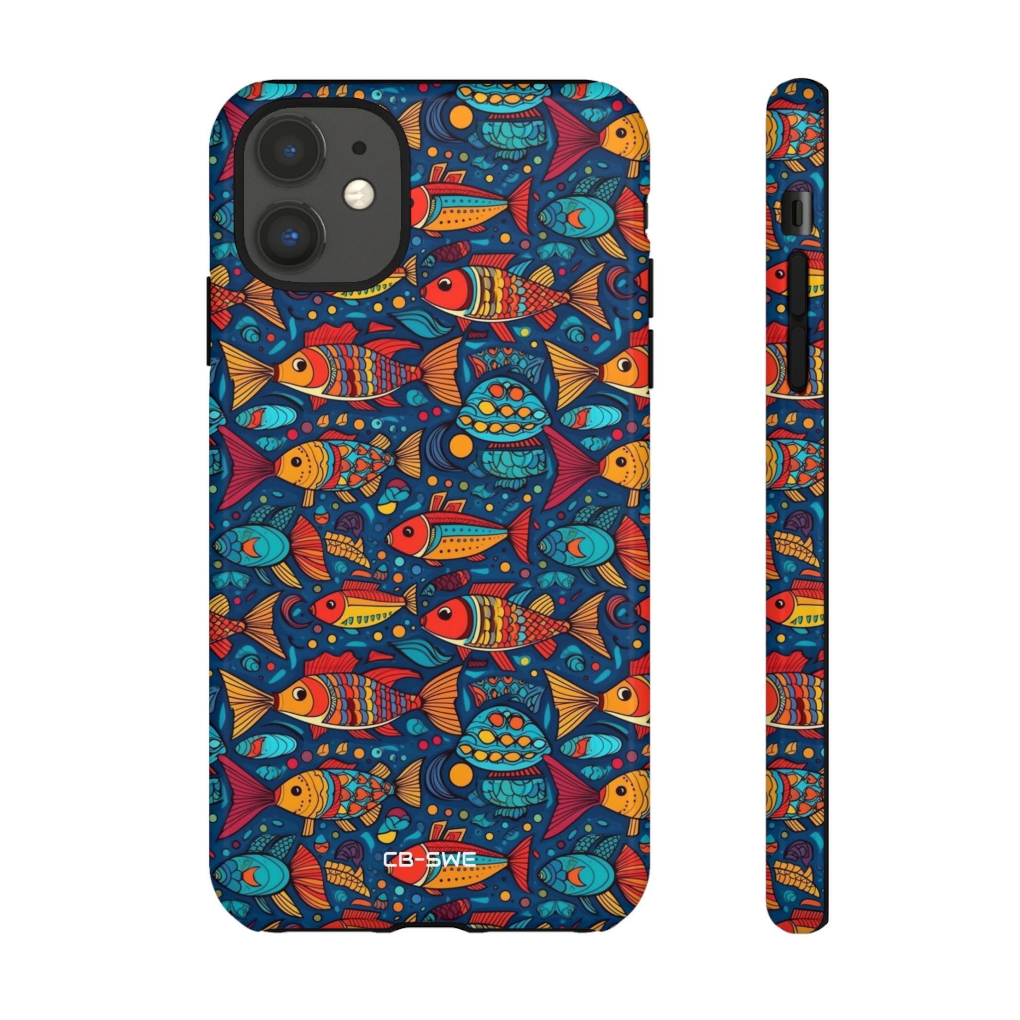 Fish Dance Joyfully - iPhone Case
