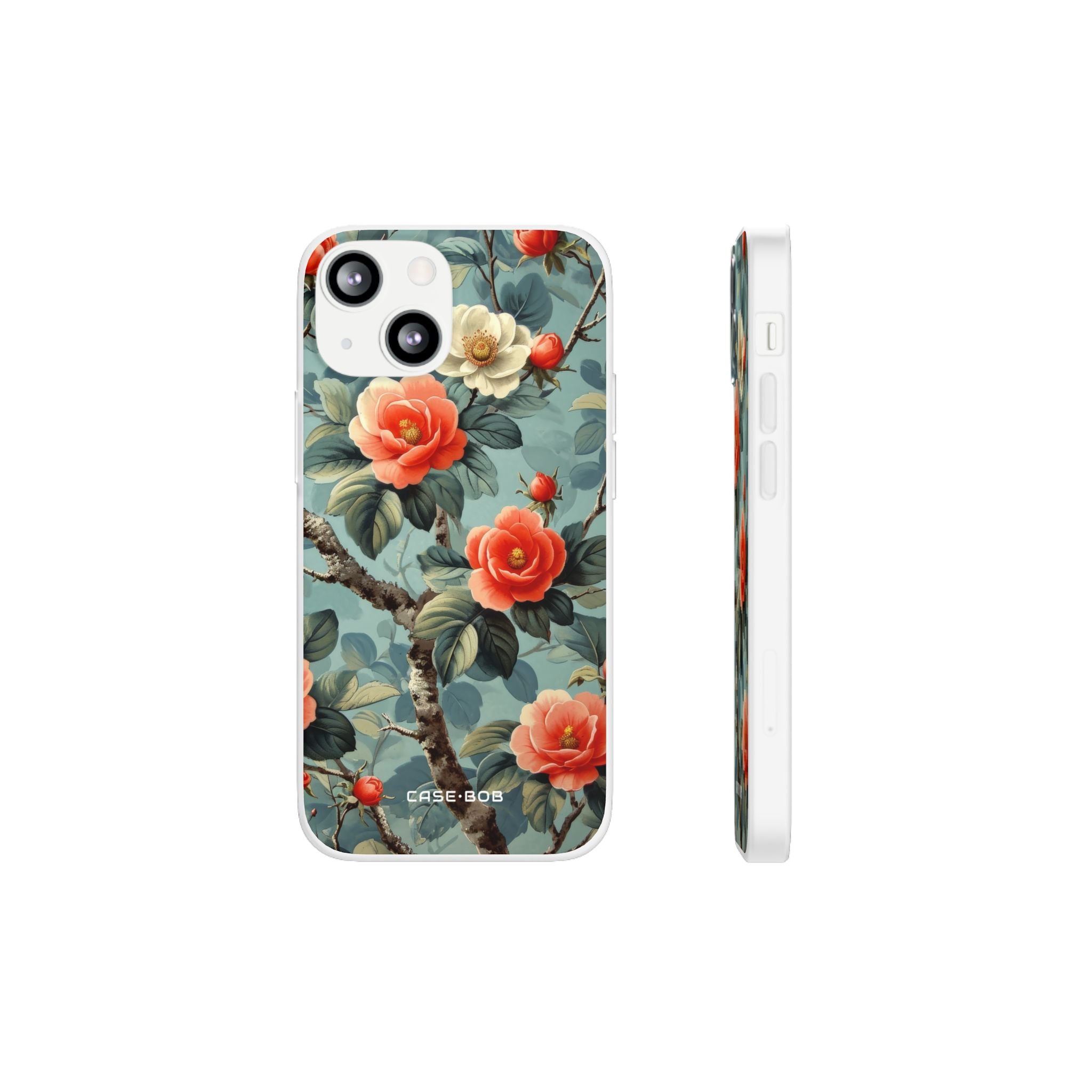 Coral Bloom iPhone 13 mini Case - Soft