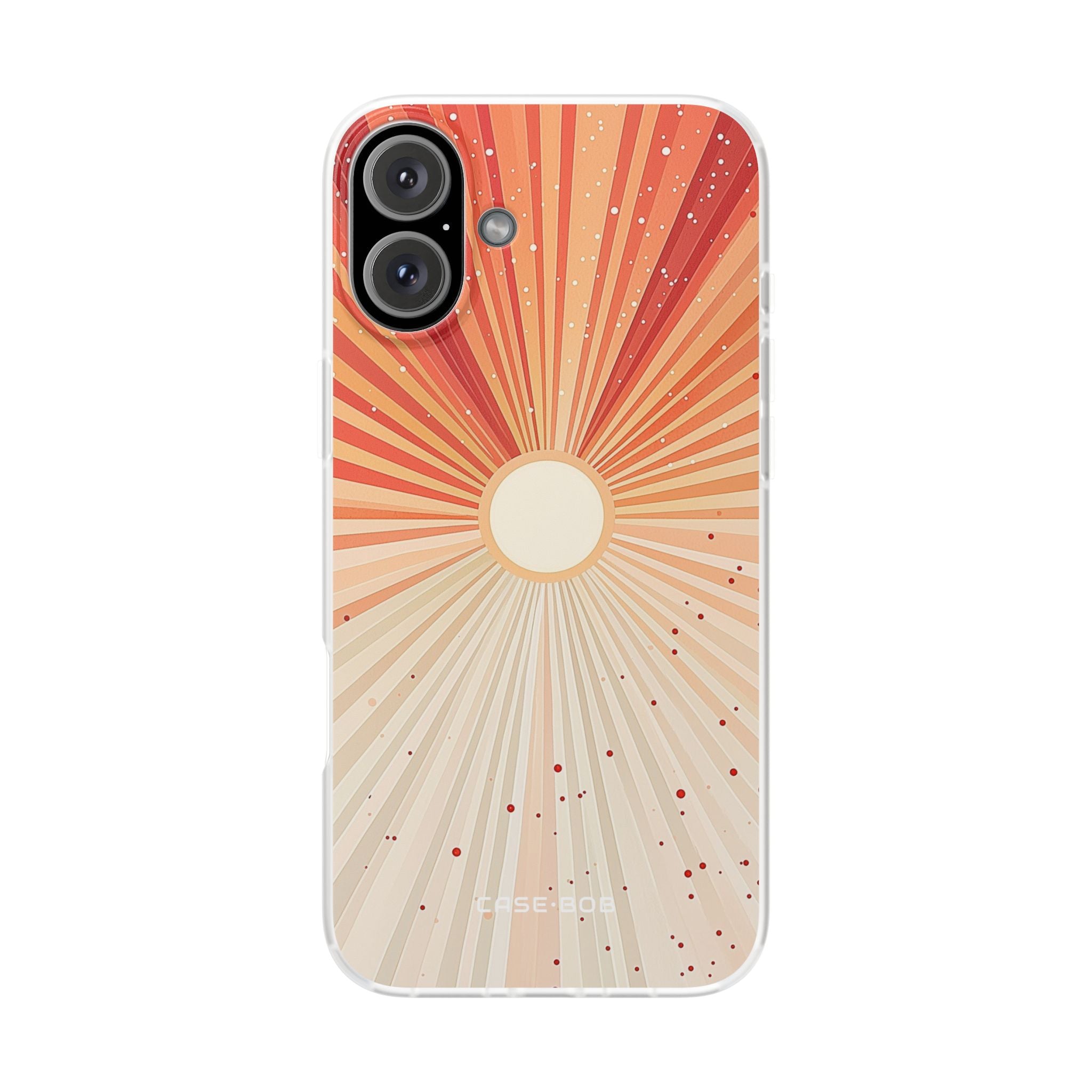 Solar Bloom iPhone 16 Plus Case - Soft