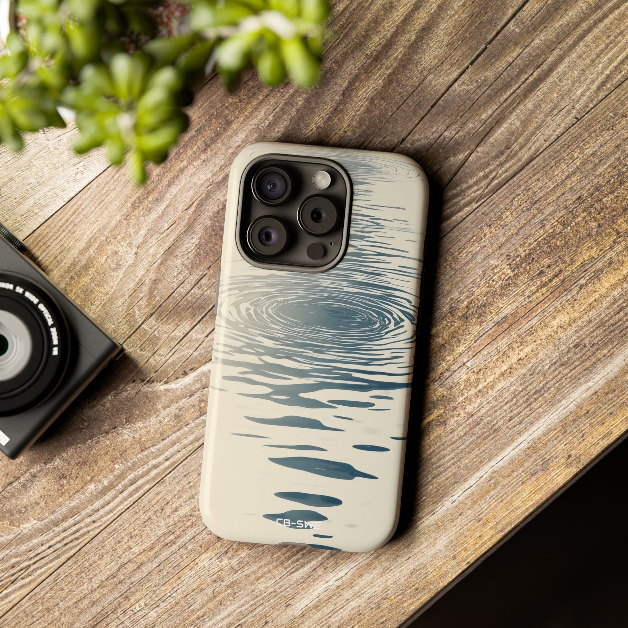 Ripples Create Depth - iPhone Case
