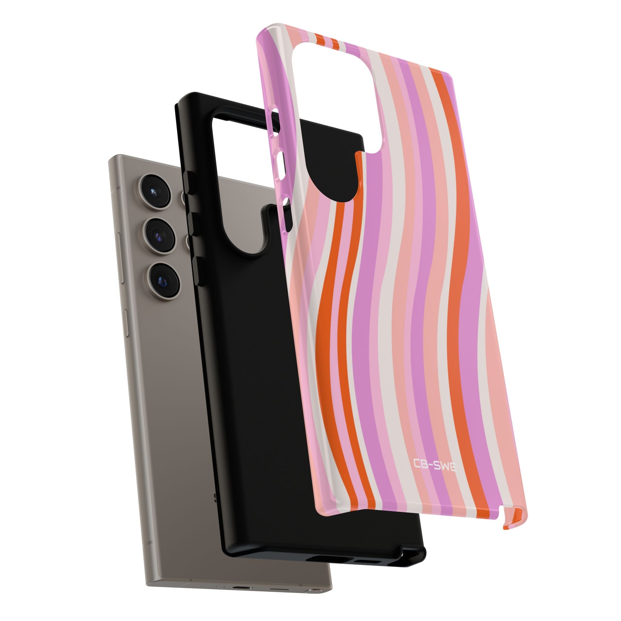 Vibrant Wave Symphony - Samsung Case