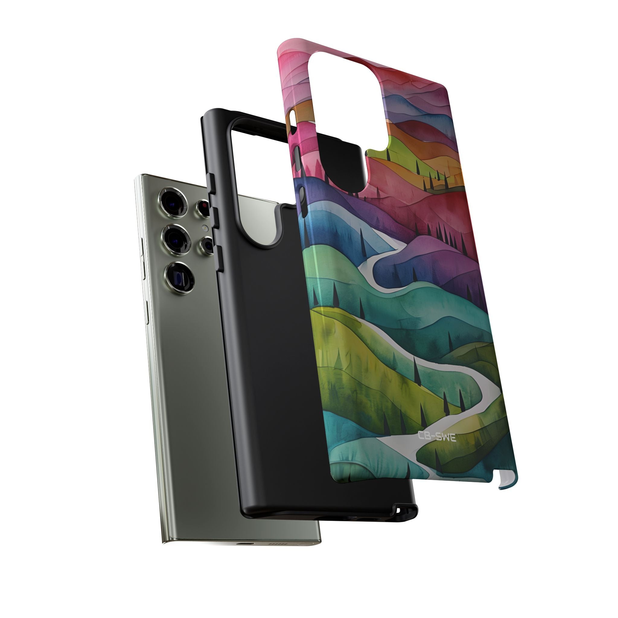 Whimsical Colorful Valleys - Samsung Case